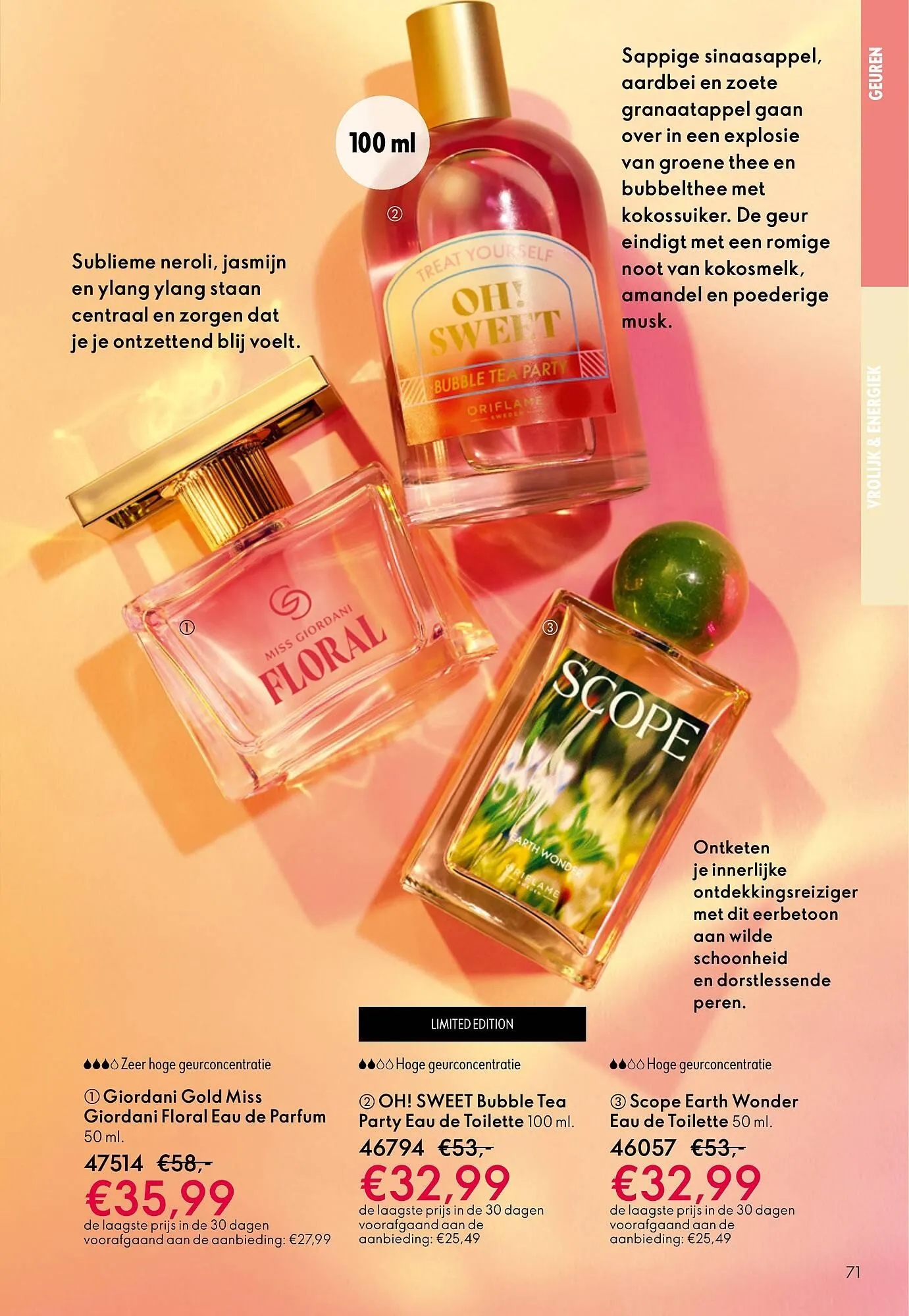 Oriflame brochure van 10 oktober tot 28 oktober 2025 - Folder pagina 71