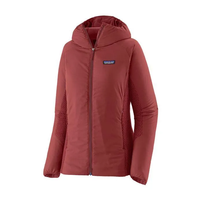 Nano-Air Light Hybrid Hoody outdoor jack dames oxide red