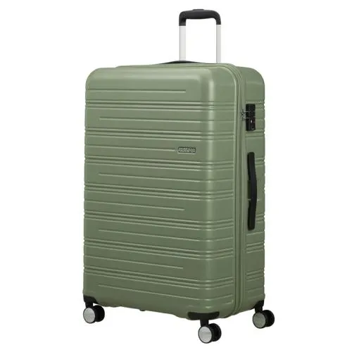 American Tourister Harde Koffer / Trolley / Reiskoffer 77 cm (Large) High Turn Khaki