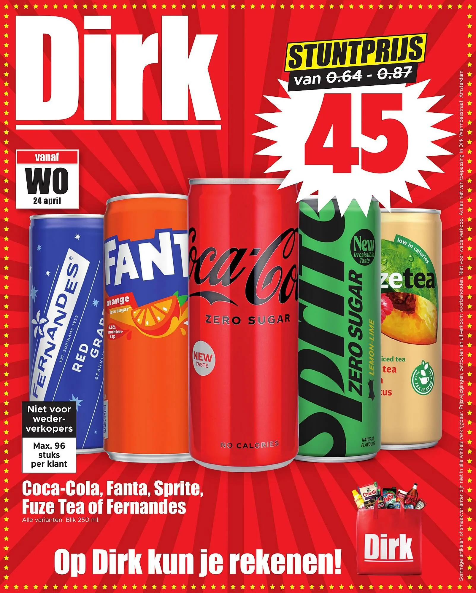 Dirk folder week 17 van 24 april tot 30 april 2024 - Folder pagina 1