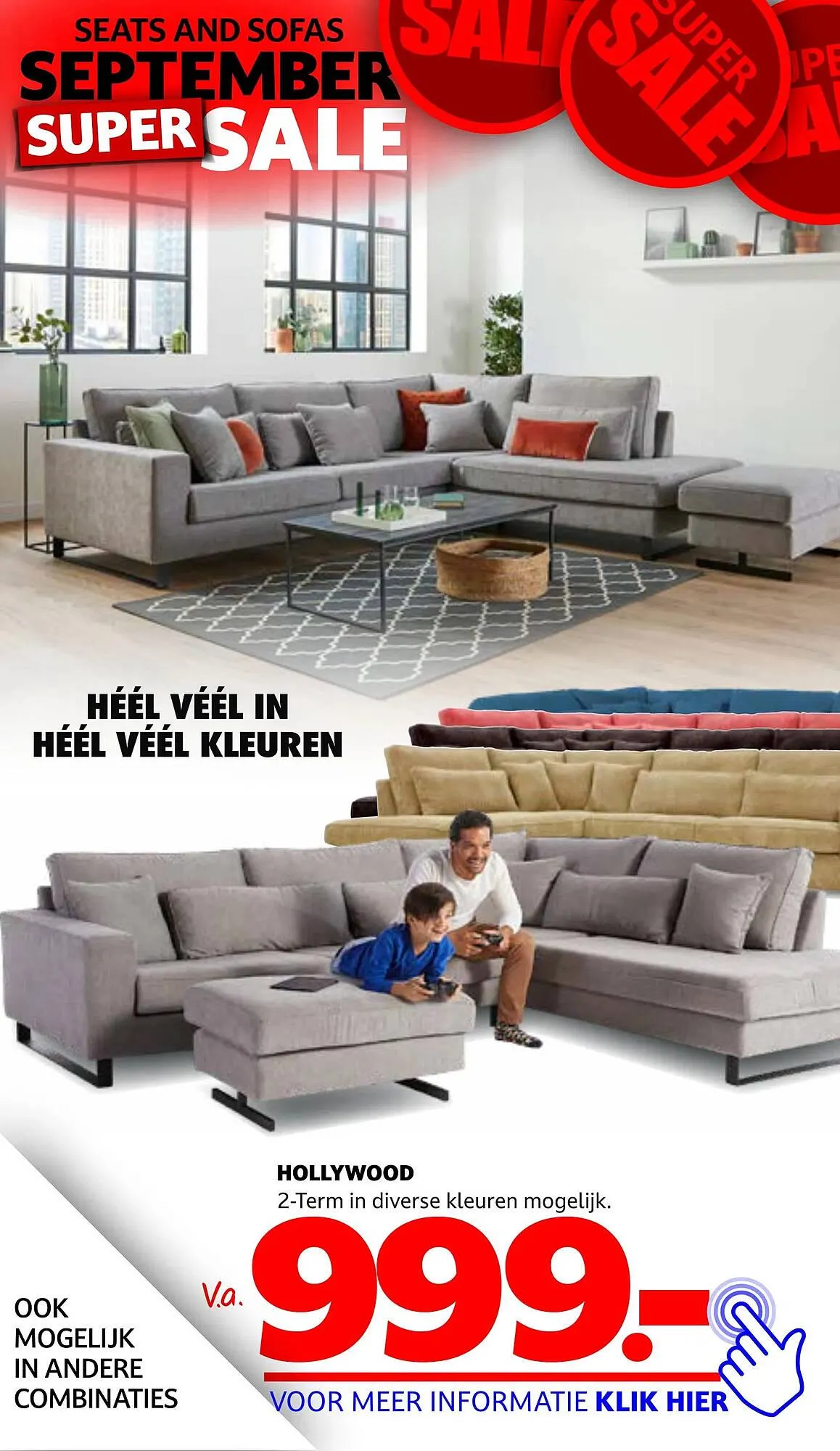 Seats and Sofas folder van 31 augustus tot 30 september 2025 - Folder pagina 22