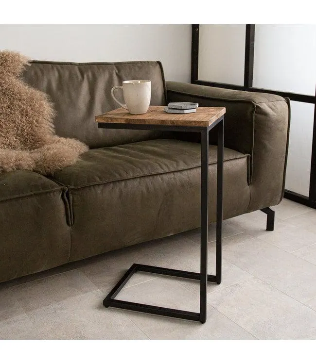 Industriële laptoptafel Bavaro hoog