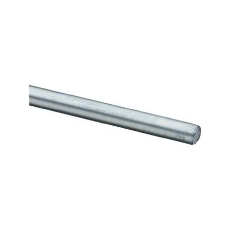 Rond profiel aluminium 2 meter 25 x 2 mm