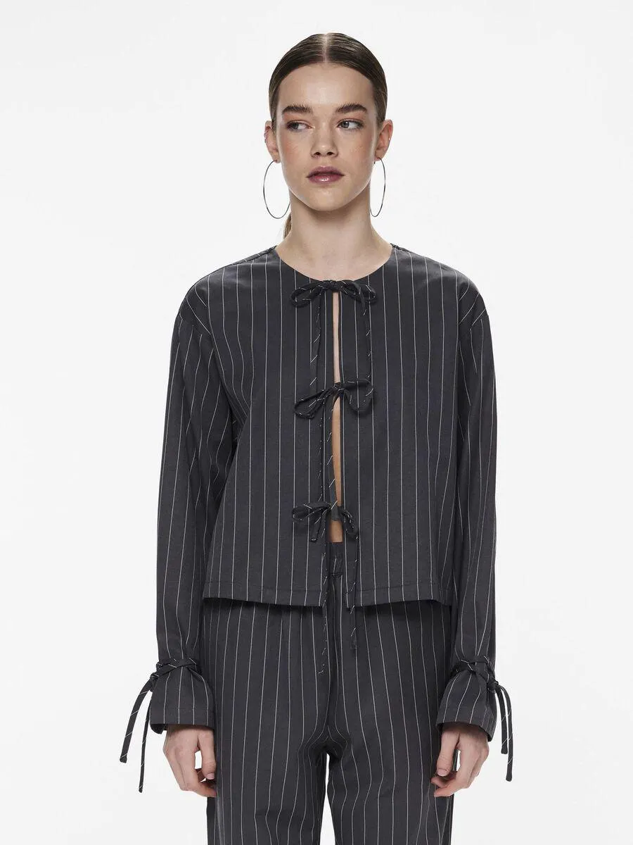 PCNYS TIE TOP MET LANGE MOUWEN