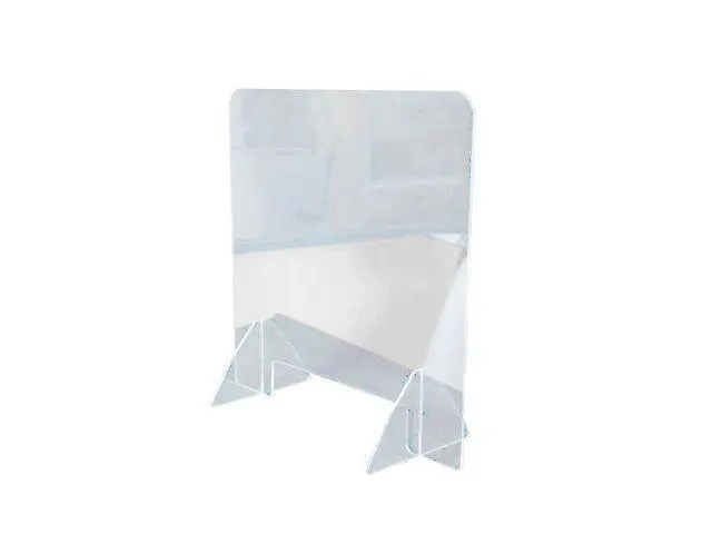 Jalema Transparant Baliescherm, Acryl, 750 x 800 mm