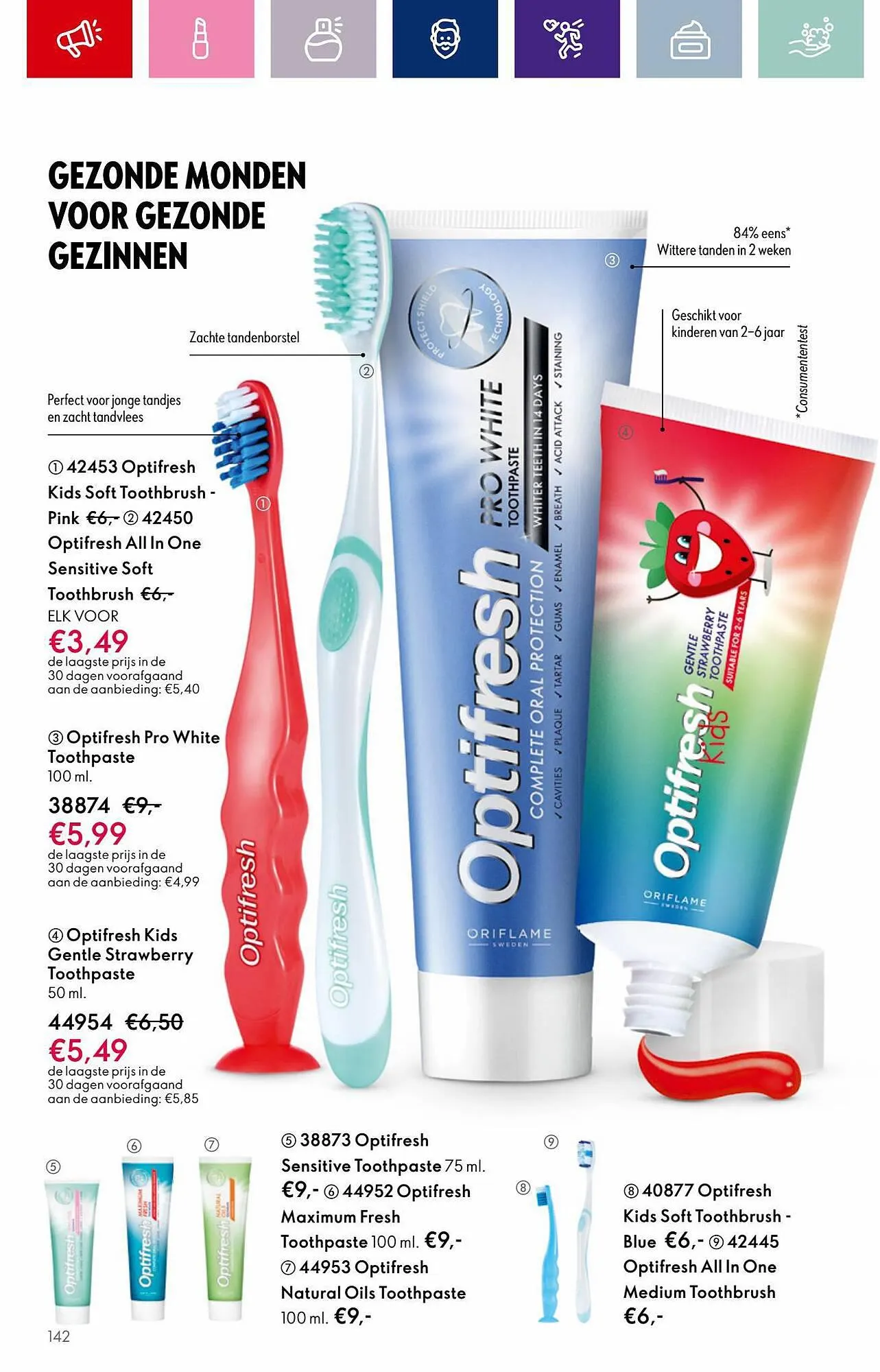 Oriflame folder van 22 augustus tot 12 september 2023 - Folder pagina 142