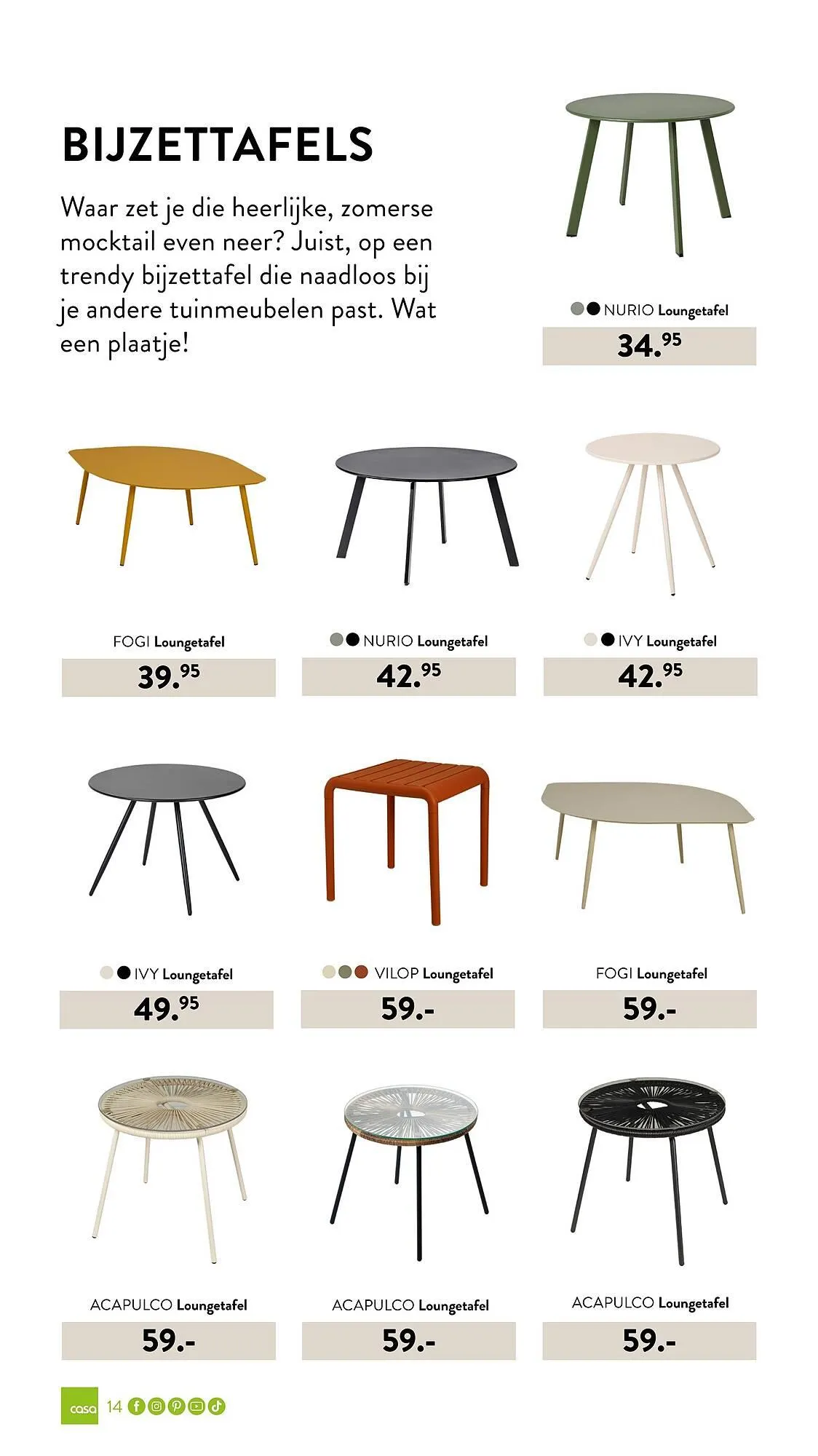 Casa folder van 3 maart tot 1 oktober 2025 - Folder pagina 14