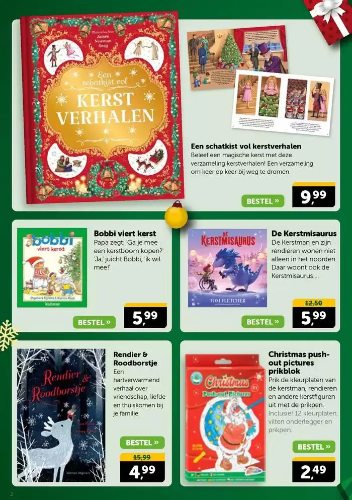 Cadeaus van 10 december tot 26 december 2024 - folder pagina 2