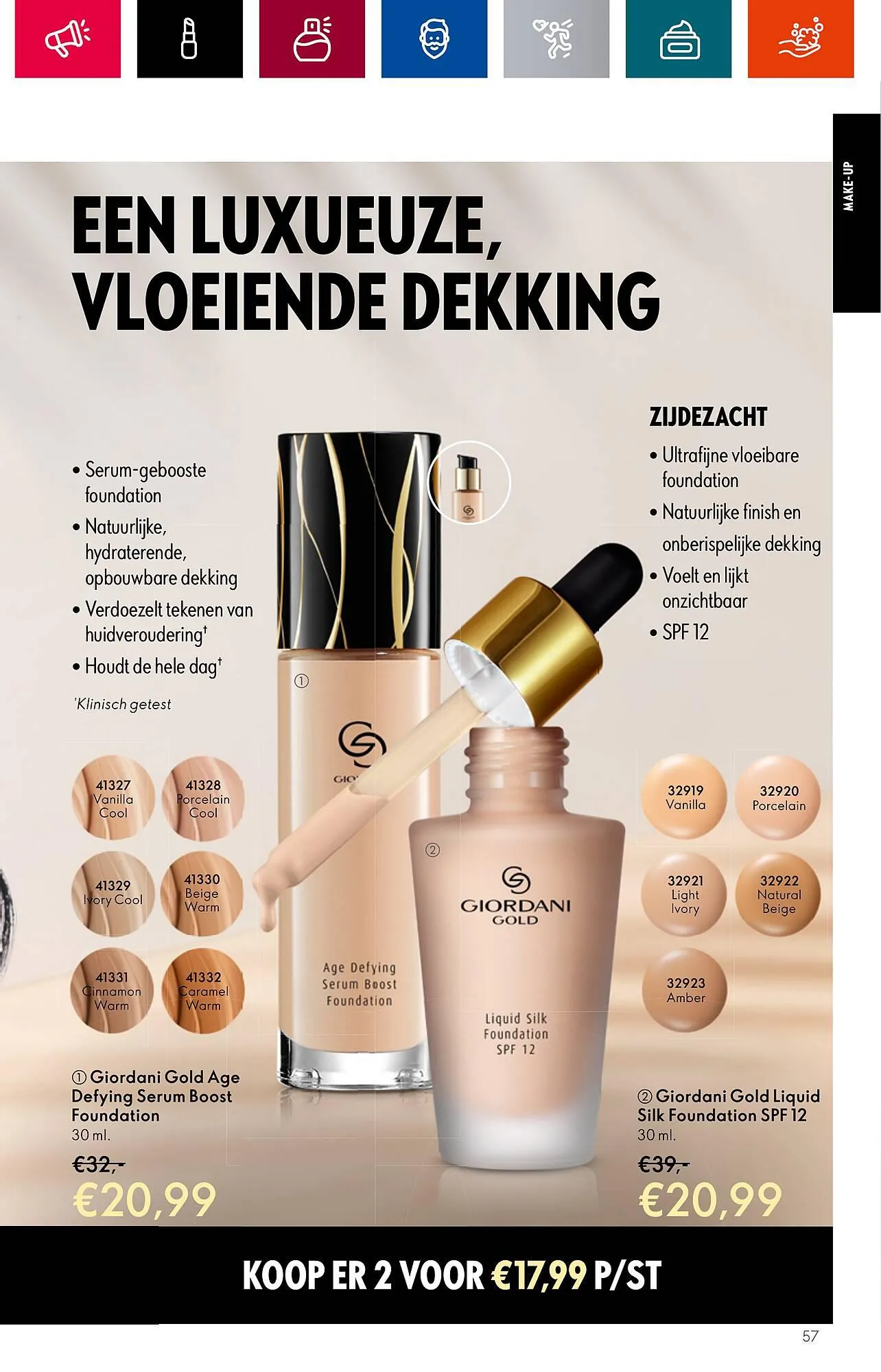 Oriflame folder van 28 juni tot 18 juli 2023 - Folder pagina 57