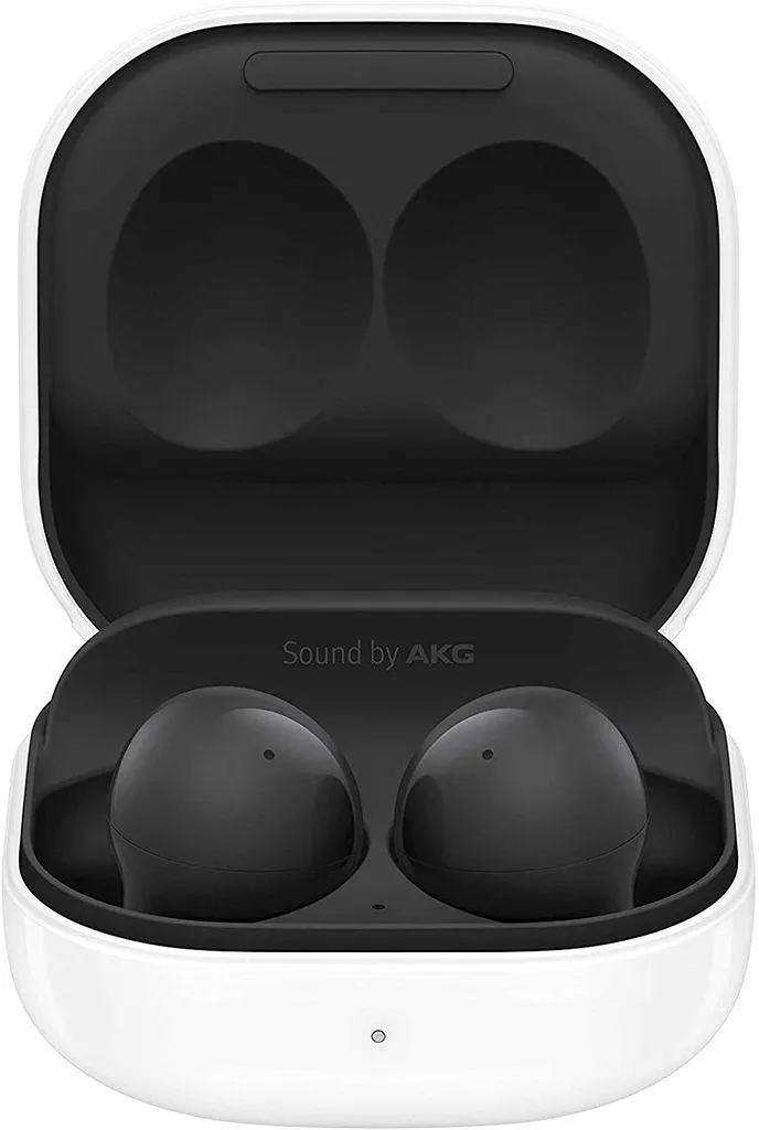 Samsung Galaxy Buds2, Kopfhörer, im Ohr, Calls/Music, Graphit, Binaural, Anruf annehmen/beenden, Abspielen/Pause, Track <, Ortung >