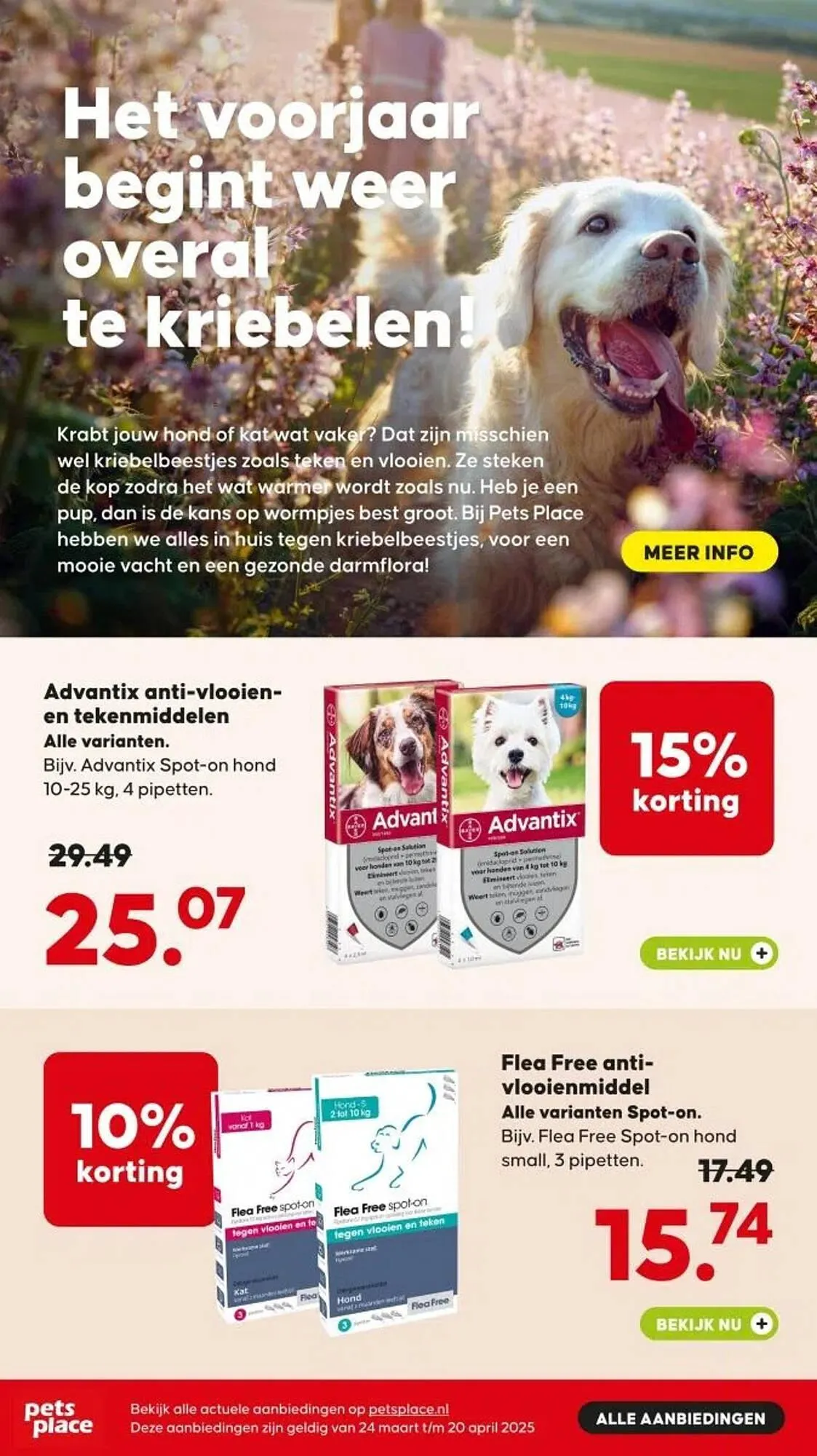 Pets Place folder van 6 april tot 15 april 2025 - Folder pagina 2