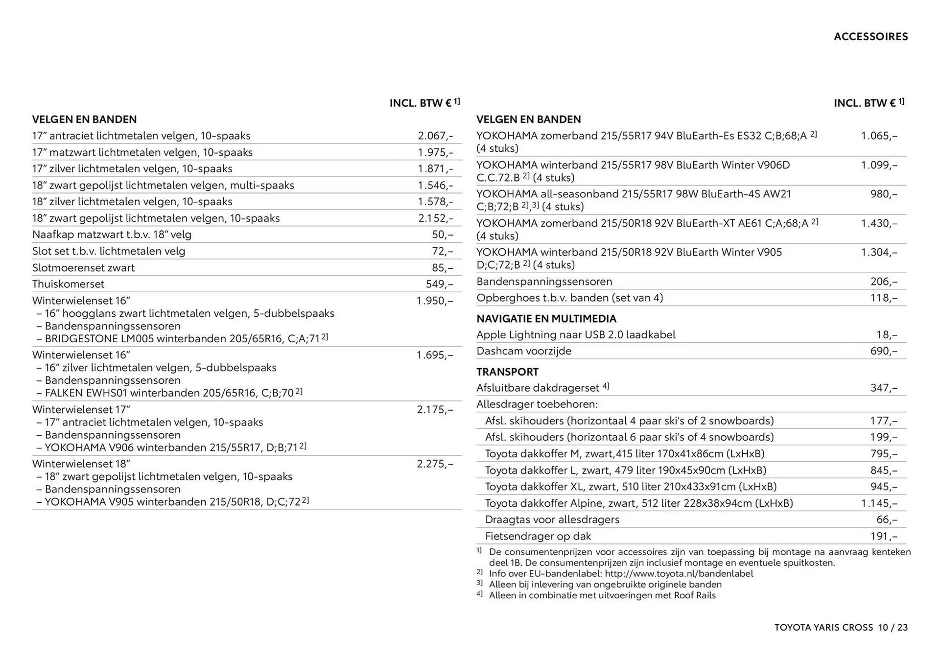 Toyota folder van 16 september tot 31 december 2025 - Folder pagina 11