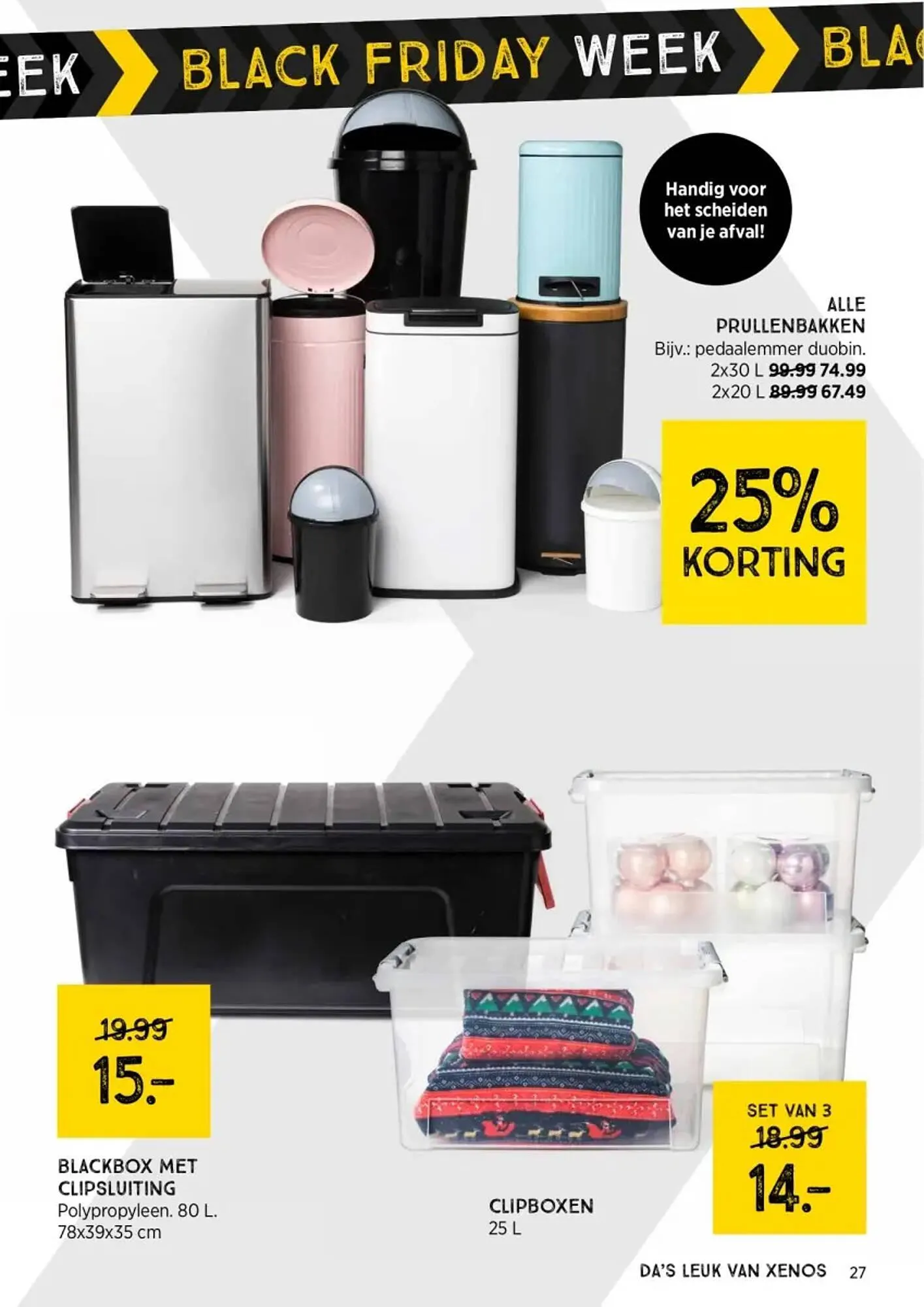 Xenos folder van 19 november tot 26 november 2023 - Folder pagina 27