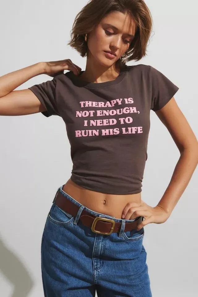 Teddy Fresh Ruin His Life Baby Tee