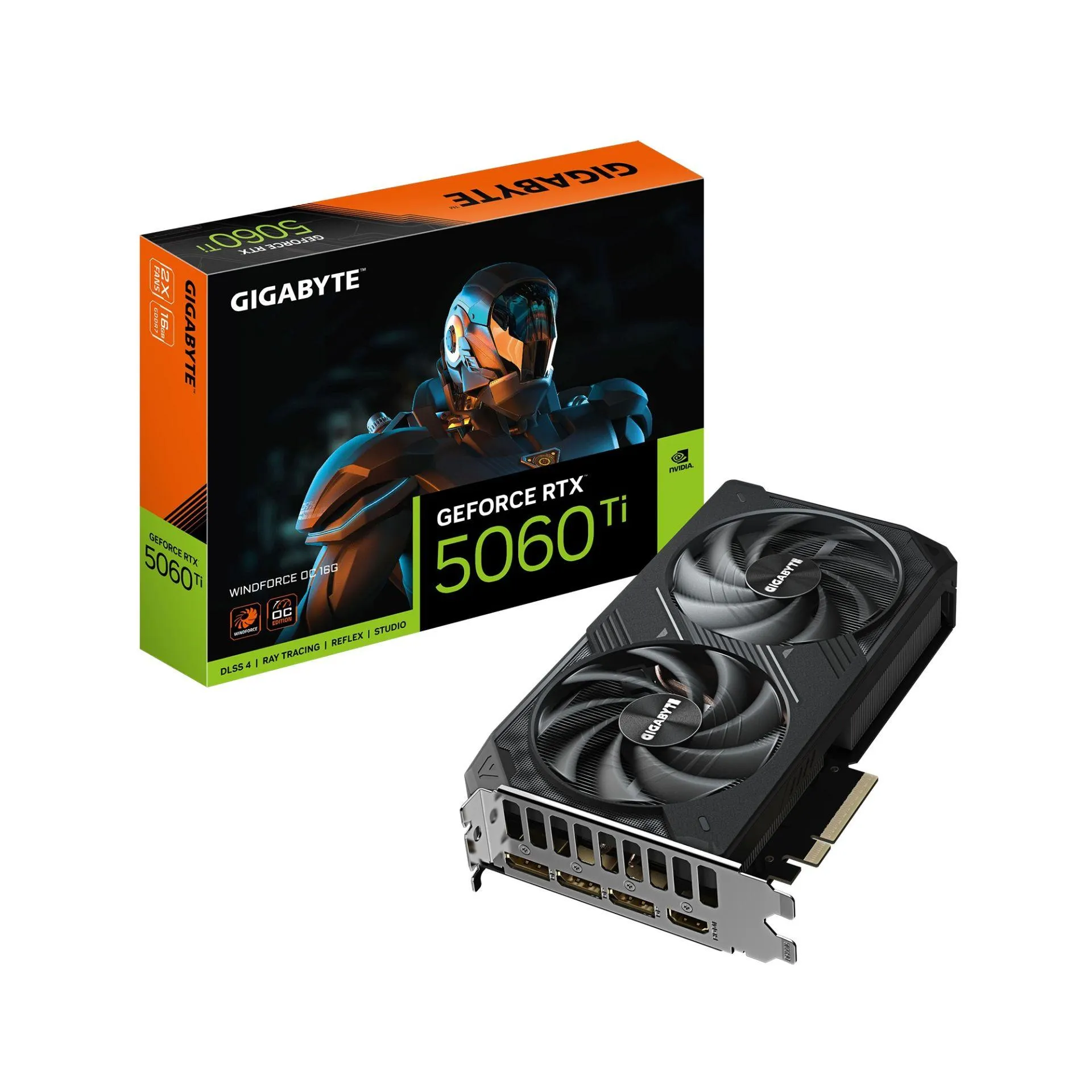 Gigabyte RTX 5060 Ti WINDFORCE OC 16GB
