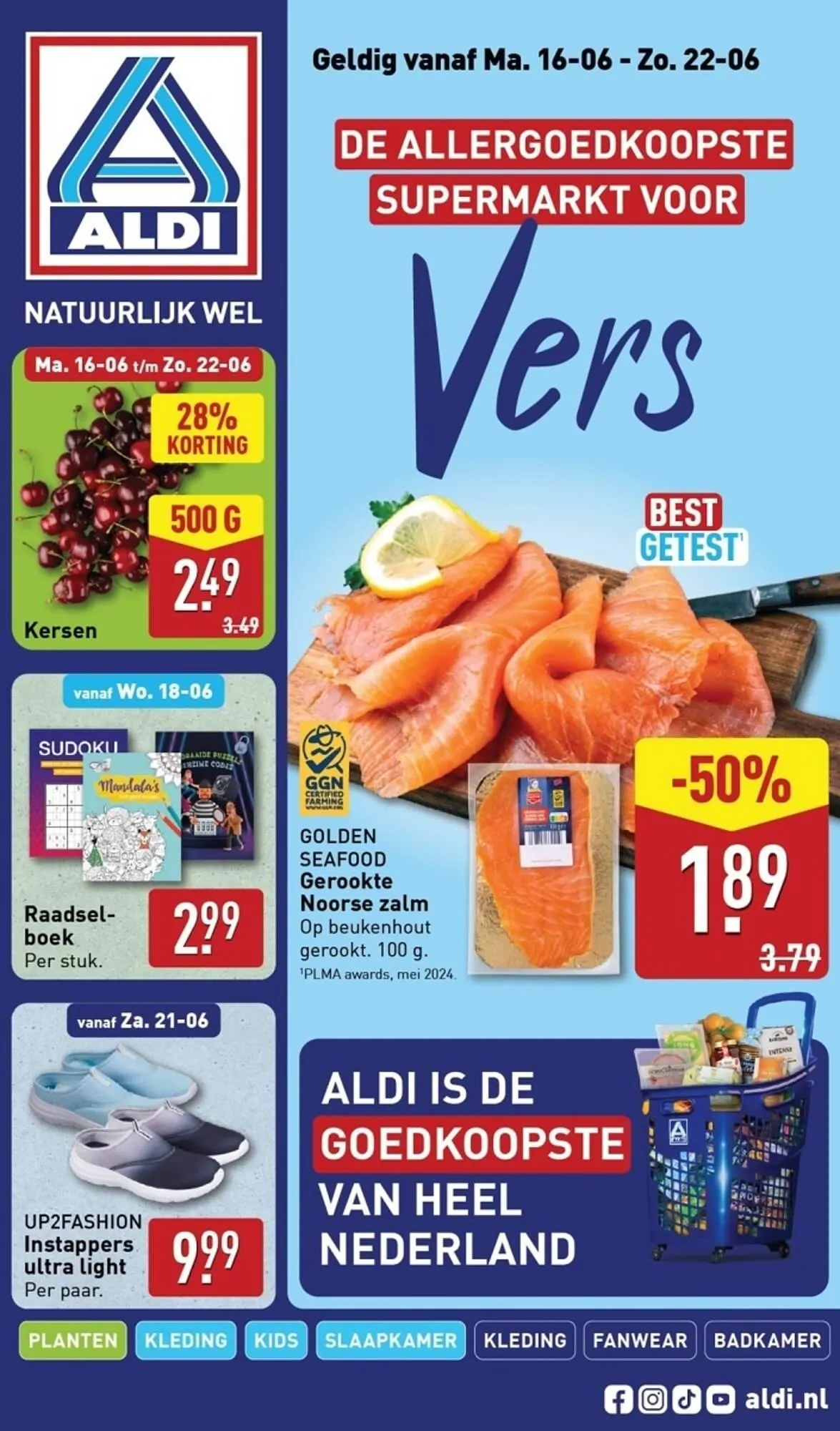 ALDI folder van 16 juni tot 22 juni 2025 - Folder pagina 1
