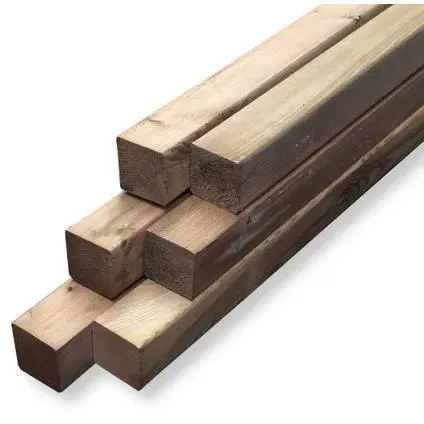 Tuinpaal vierkant 6,8x6,8x150cm