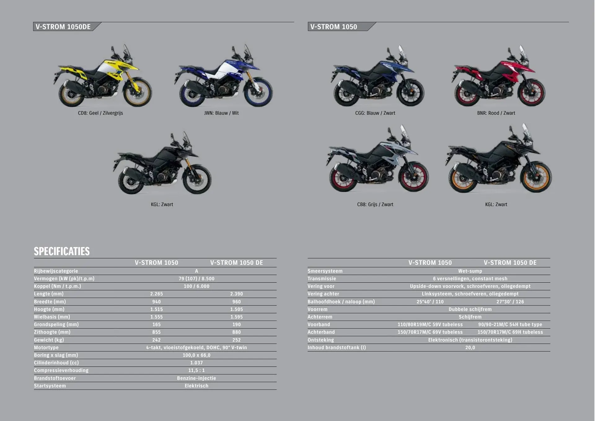 Suzuki V-Strom 1050DE folder van 2 januari tot 31 december 2023 - Folder pagina 15