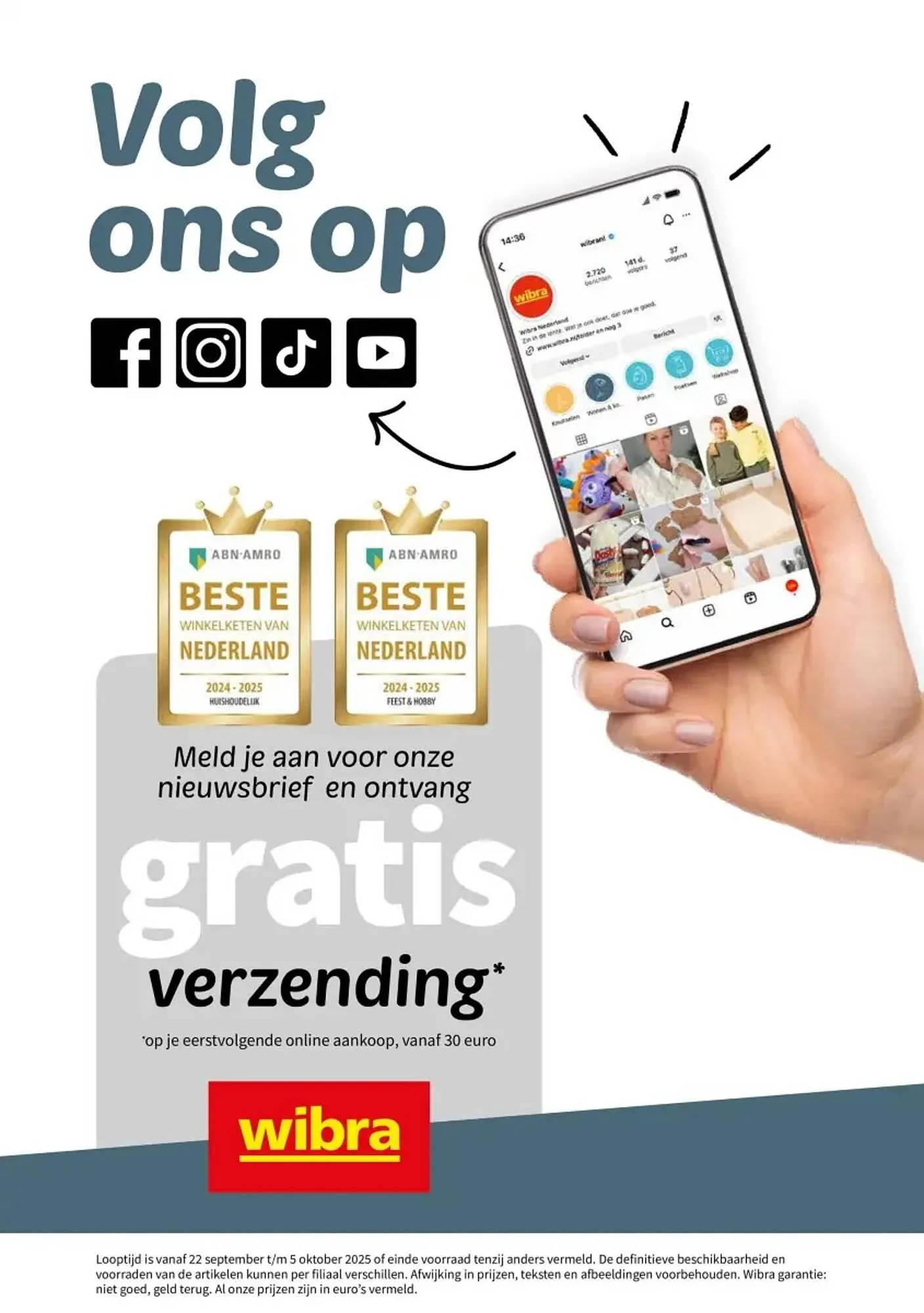 Wibra folder van 22 september tot 5 oktober 2025 - Folder pagina 34