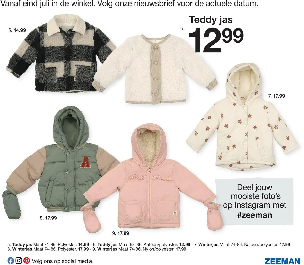 Zeeman Actuele folder van 17 juli tot 31 december 2023 - Folder pagina 21