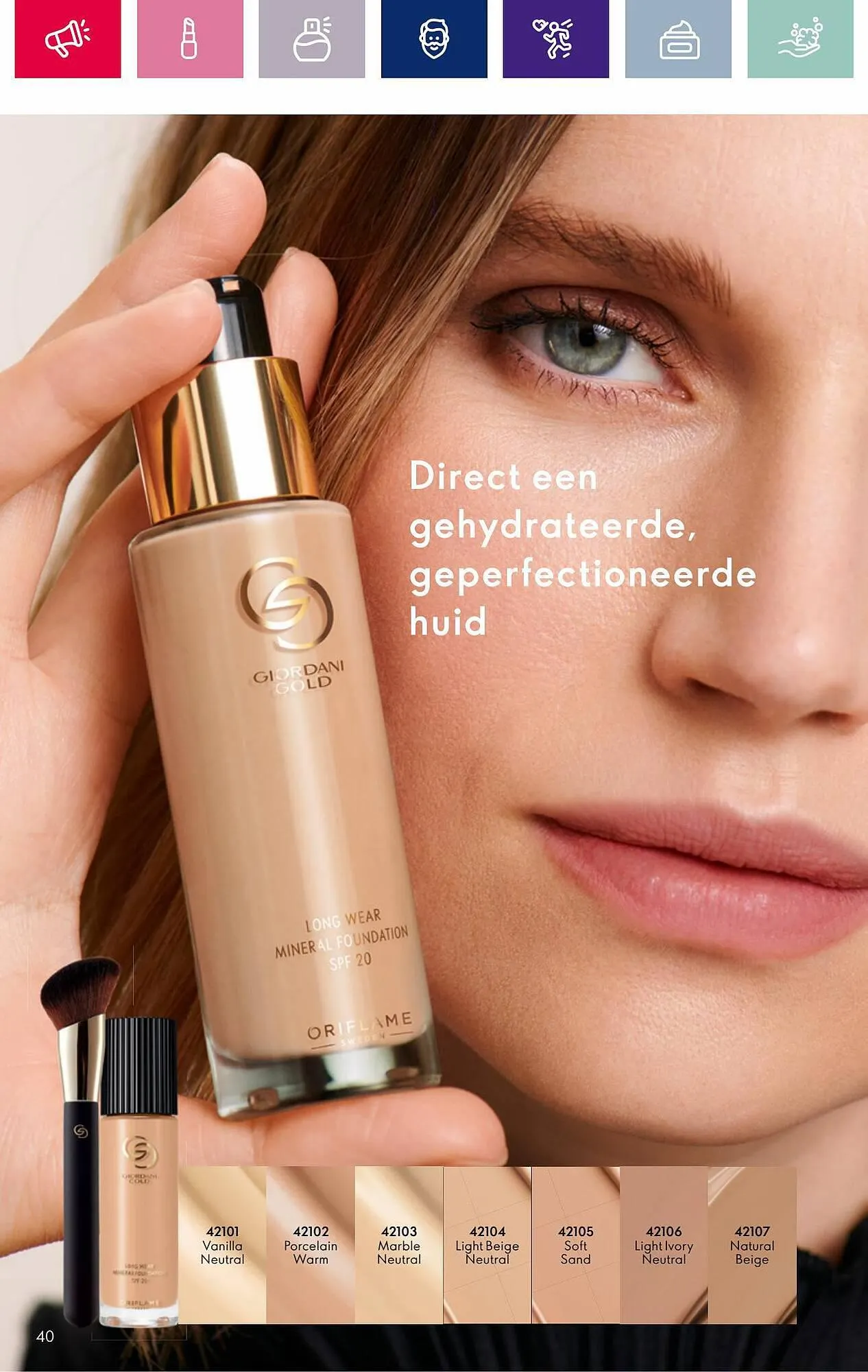 Oriflame folder van 8 november tot 28 november 2023 - Folder pagina 40