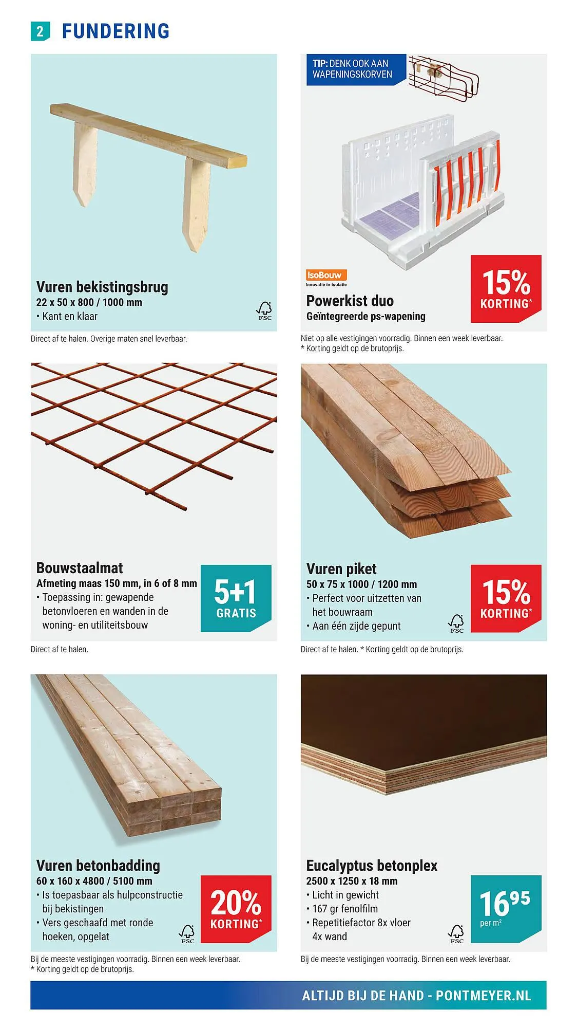 Pontmeyer folder van 1 september tot 30 september 2025 - Folder pagina 2