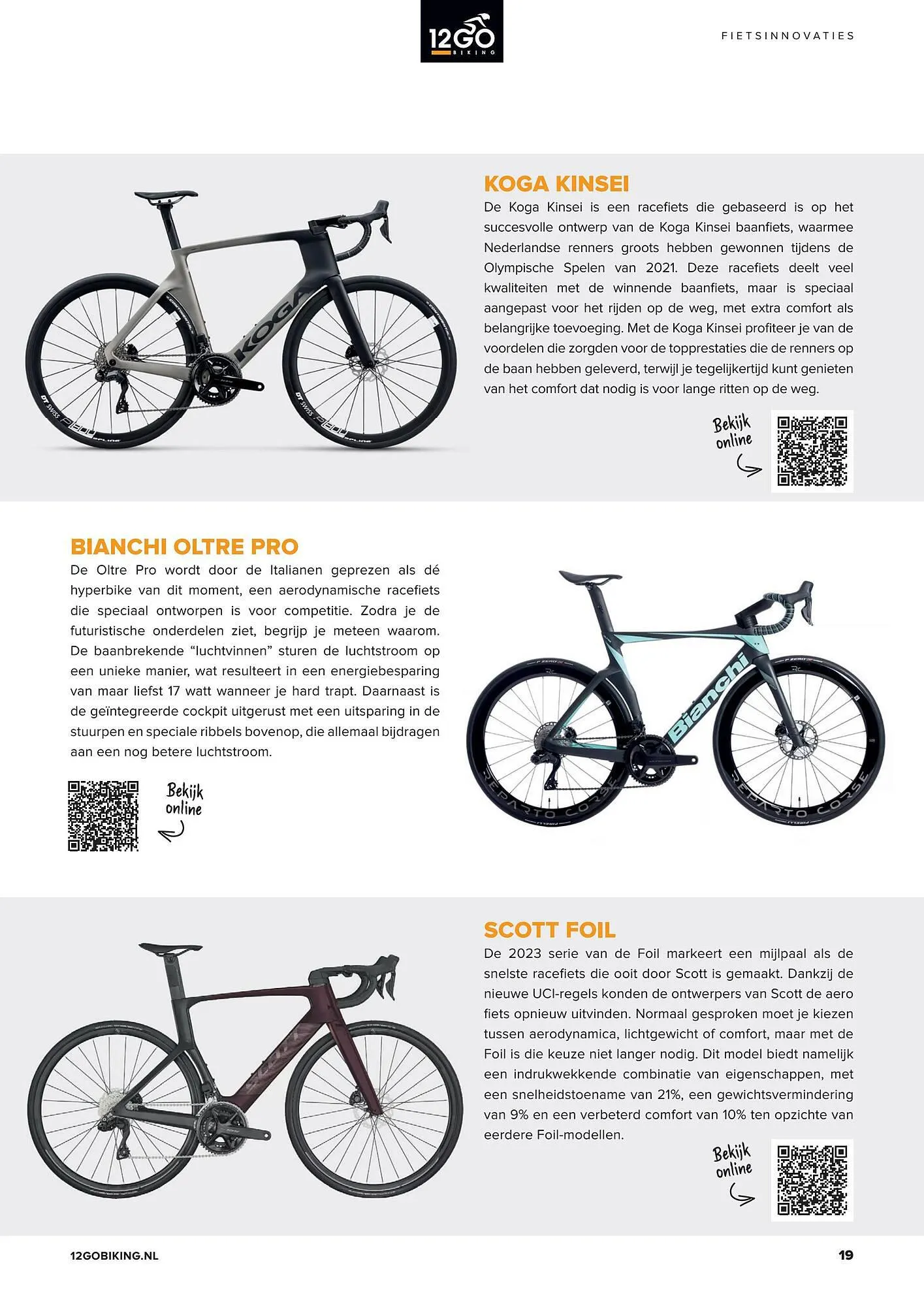 12GO Biking folder van 24 augustus tot 30 september 2023 - Folder pagina 19