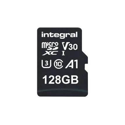Integral Secure Digital kaart 128GB Micro SDXC V30