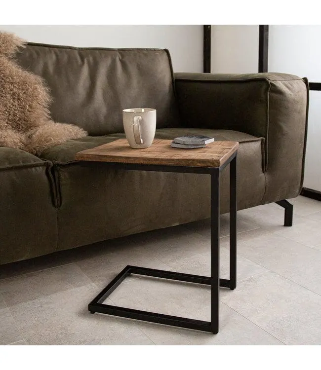 Industriële laptoptafel Bavaro laag