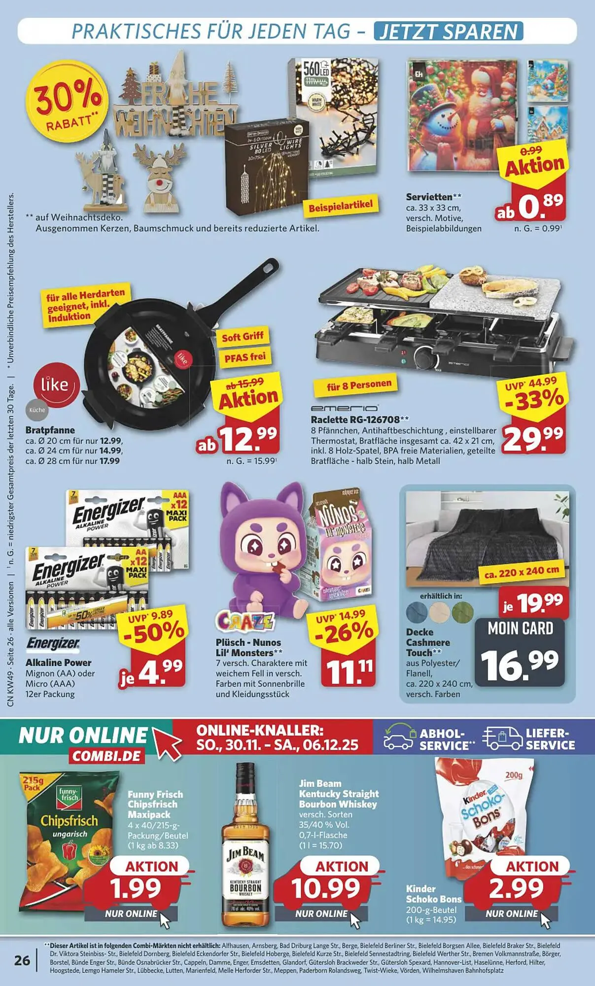 Combi Markt DE folder van 1 december tot 6 december 2025 - Folder pagina 27