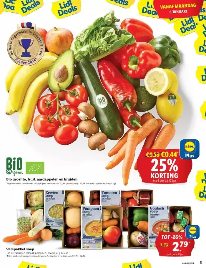 Actuele speciale acties van 2 januari tot 15 januari 2025 - Folder pagina 3