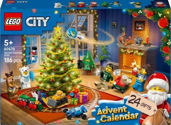 LEGO® City Adventskalender 2025 - Cadeau voor Kinderen - 60475