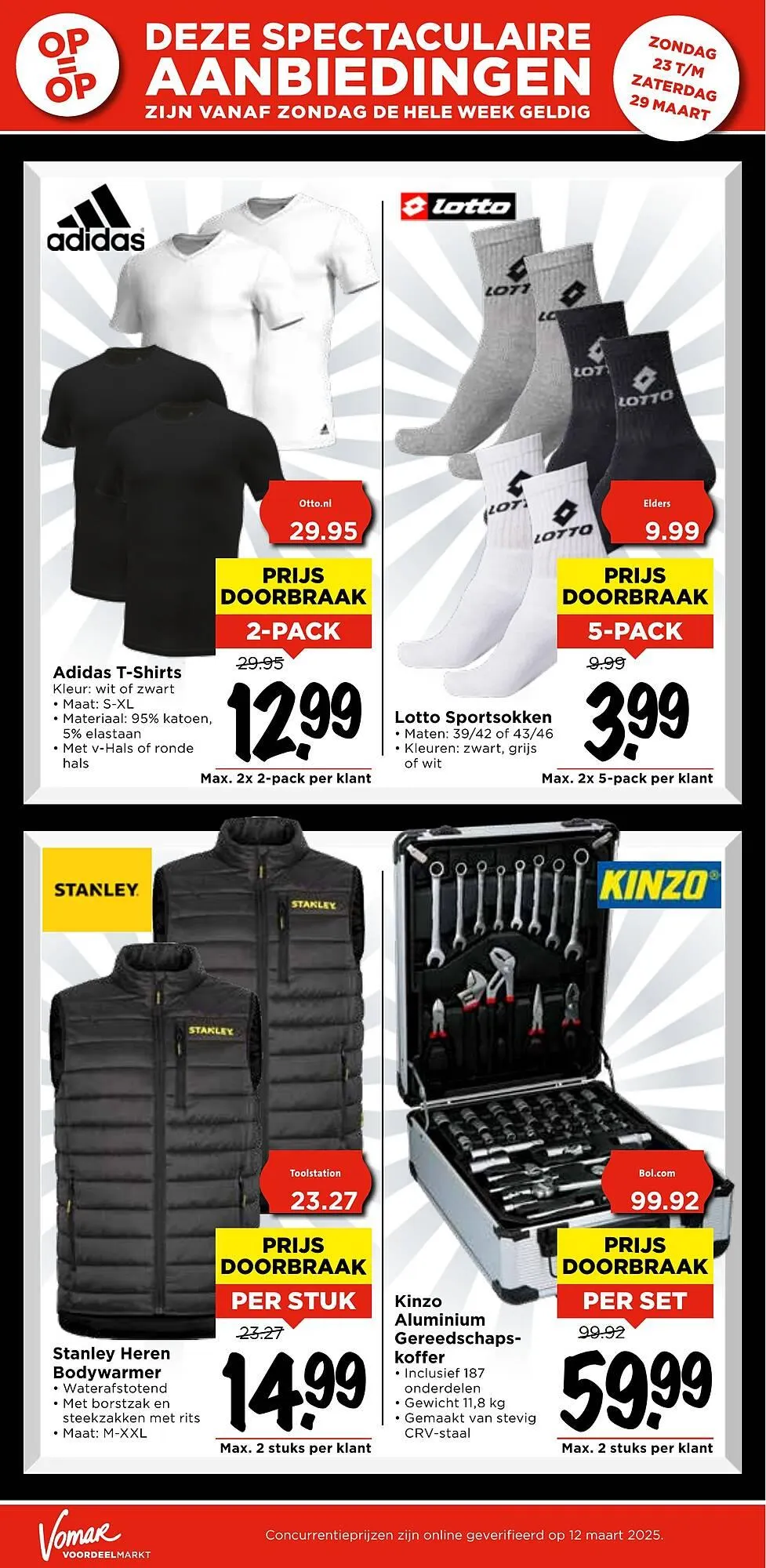 Vomar folder van 23 maart tot 29 maart 2025 - Folder pagina 4