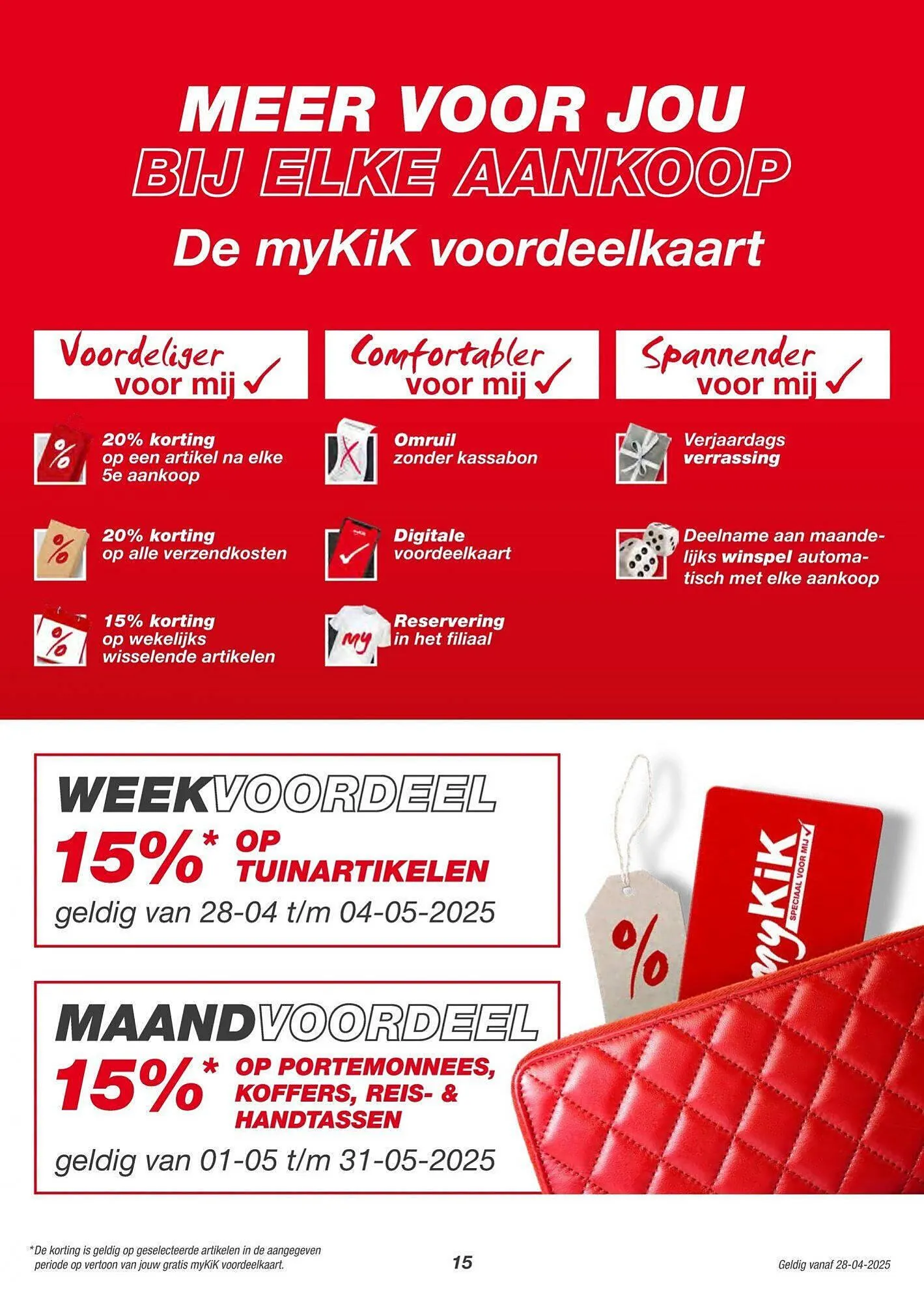 Kik folder van 24 april tot 29 april 2025 - Folder pagina 15