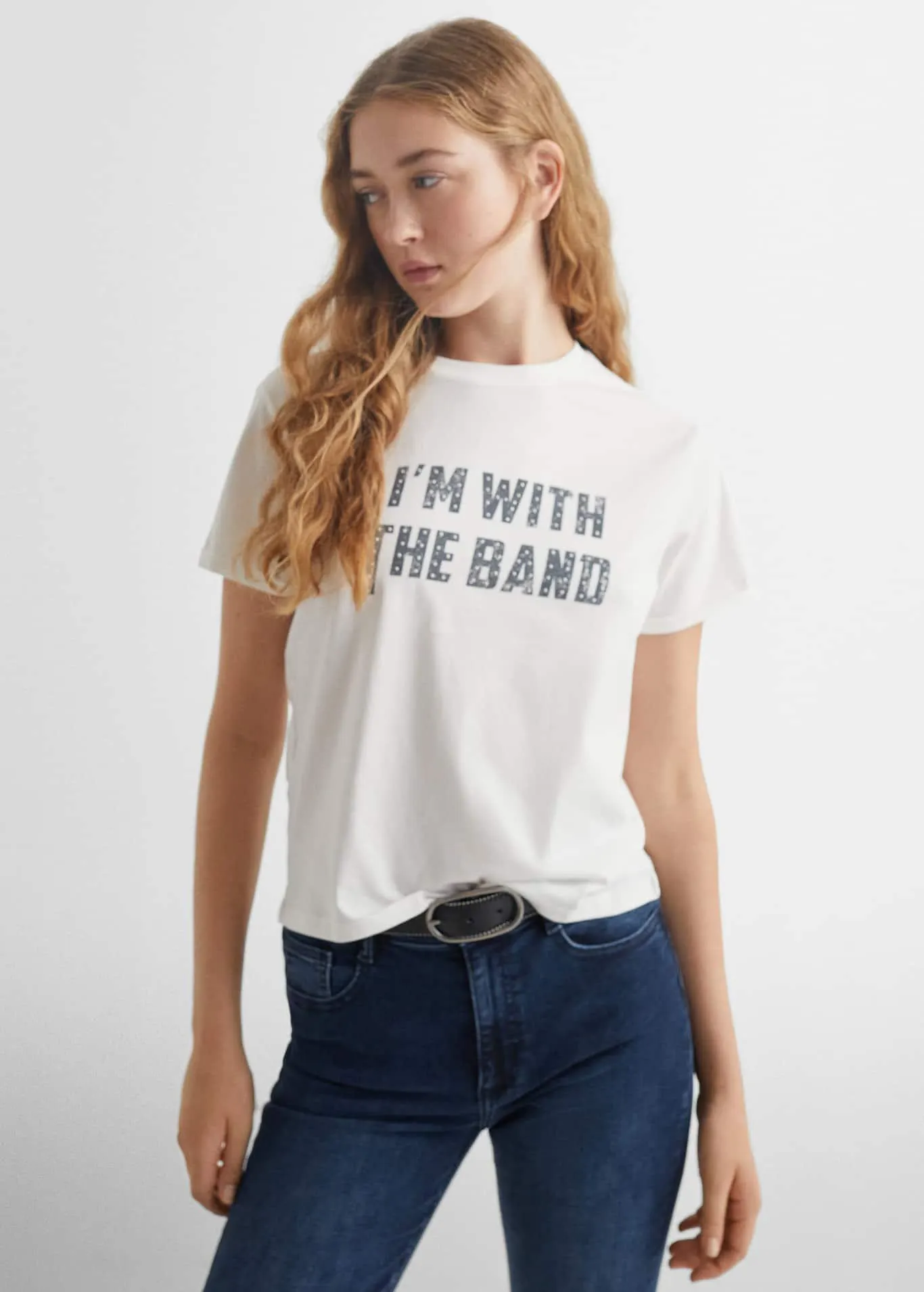 T-shirt met boodschap