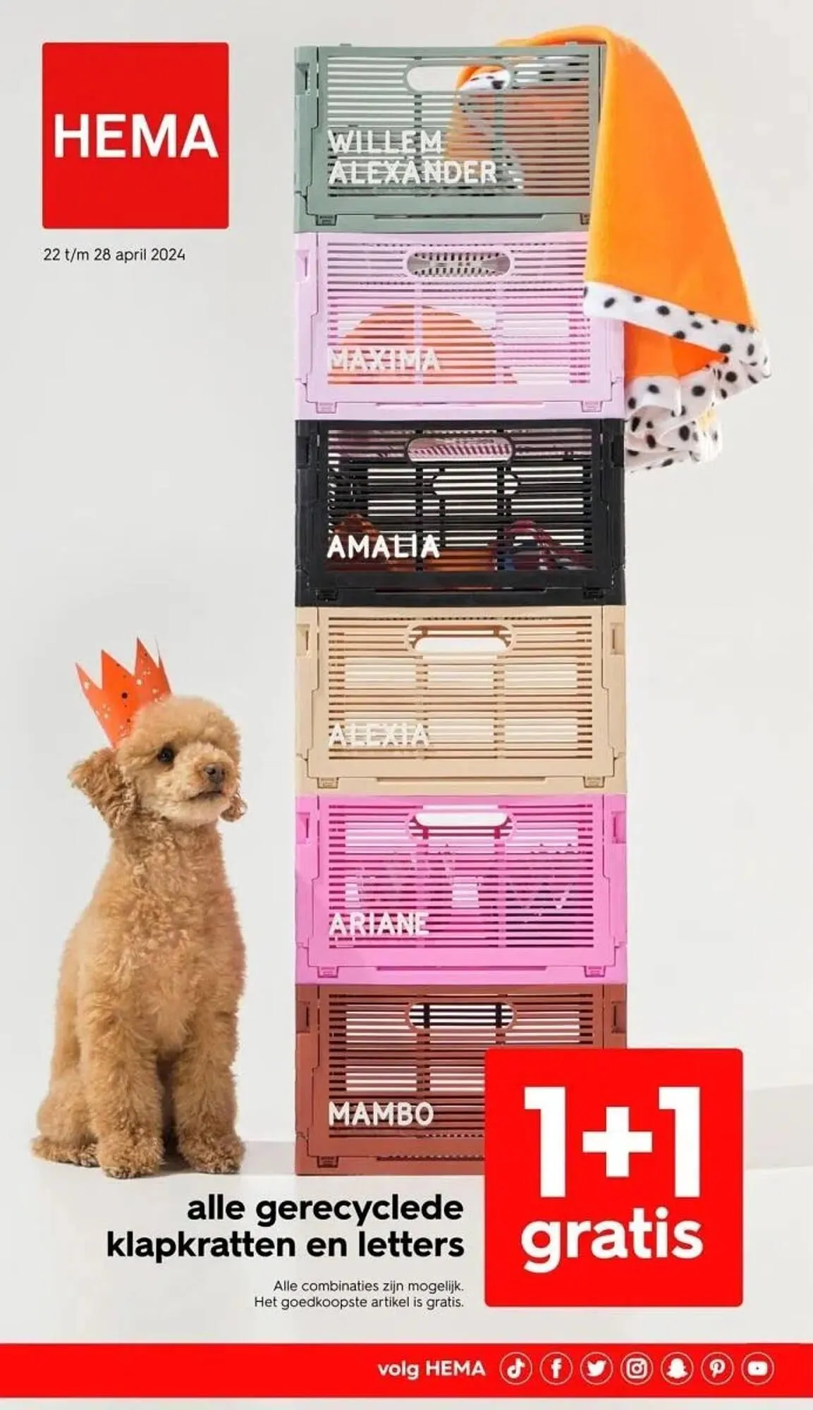 HEMA folder van 22 april tot 28 april 2024 - Folder pagina 1