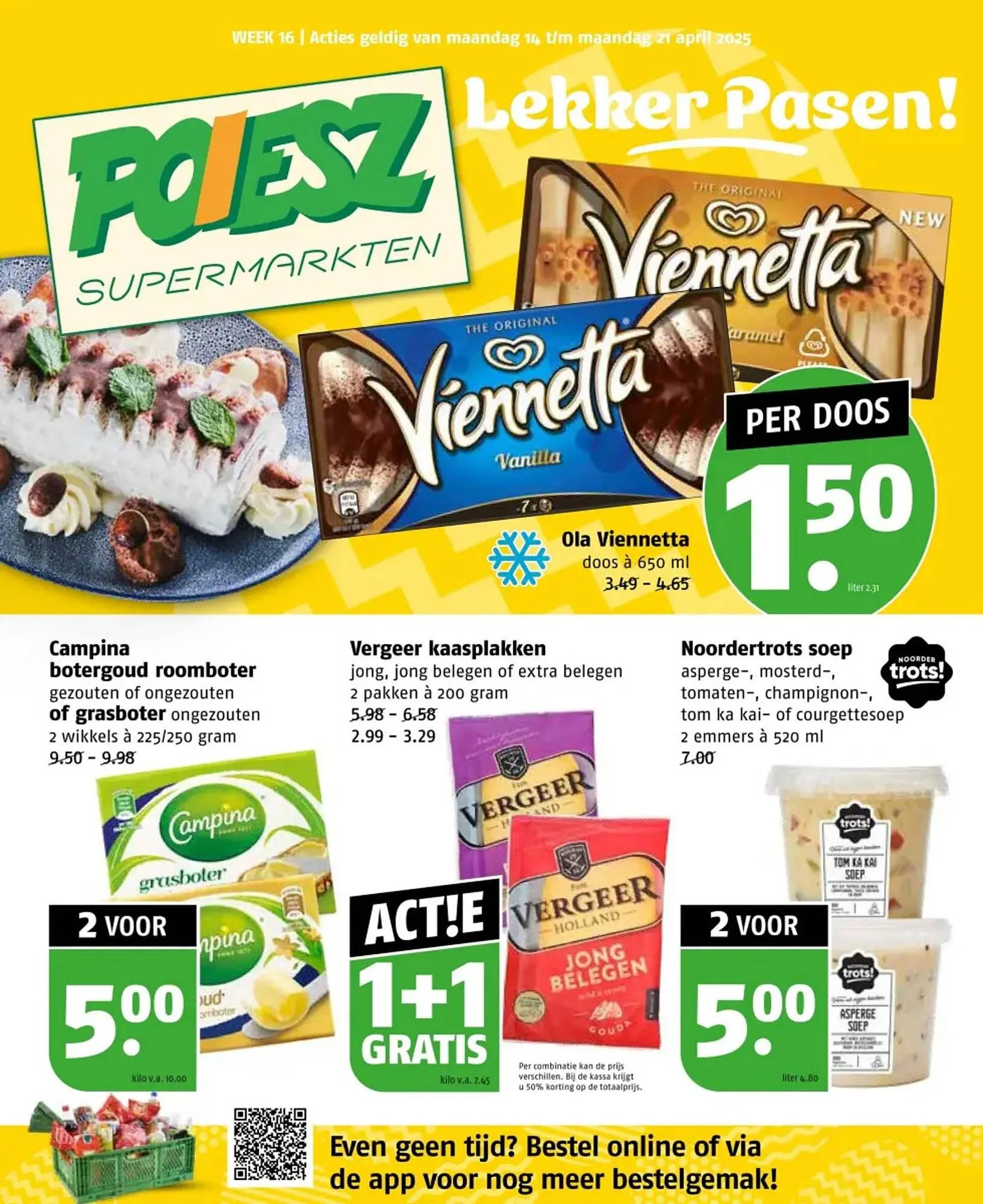 Poiesz folder van 14 april tot 21 april 2025 - Folder pagina 1