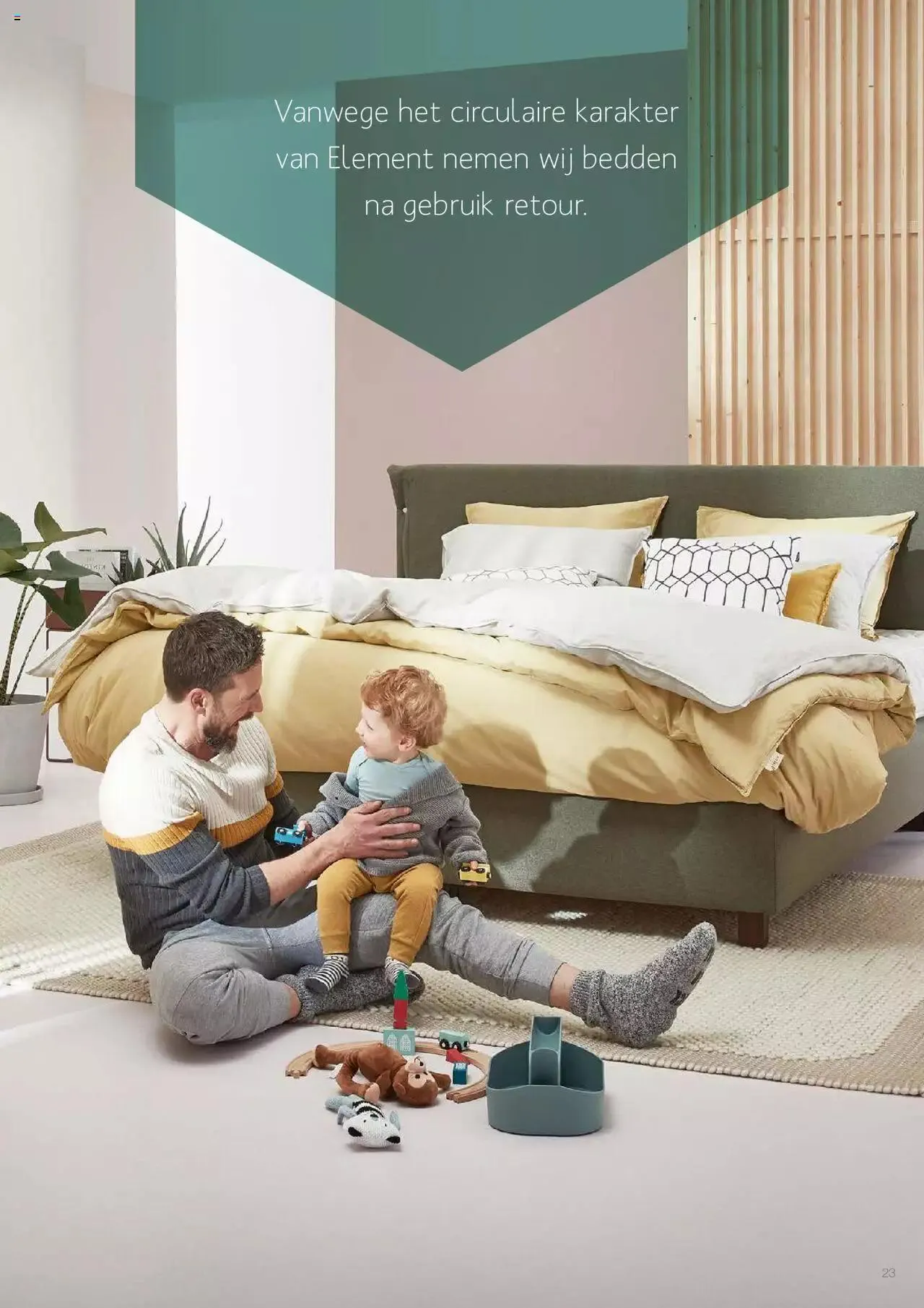 Beter Bed - Element brochure van 1 februari tot 31 december 2023 - Folder pagina 23
