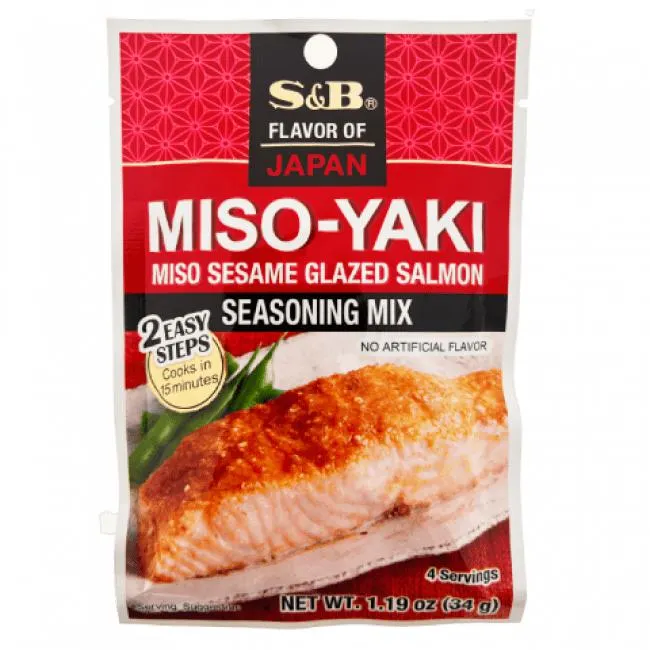 S&B Miso Sesame Seasoning Mix 34g