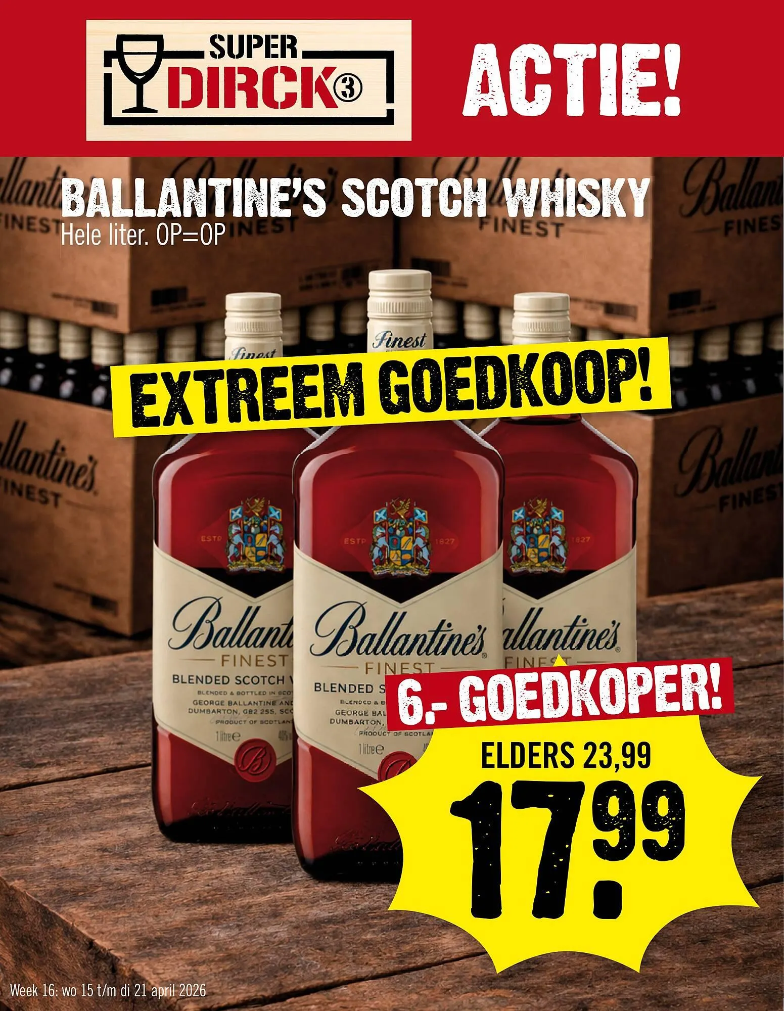 Super Dirck 3 folder van 15 april tot 21 april 2026 - Folder pagina 1