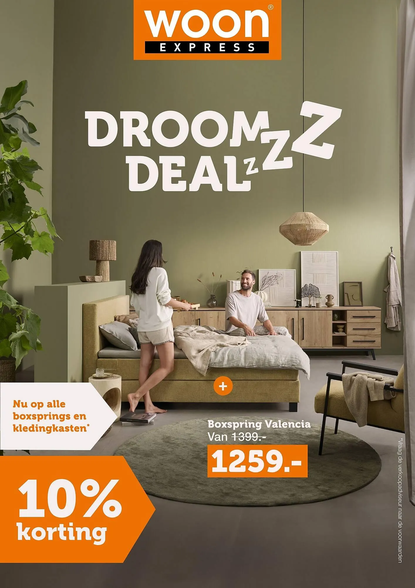 Woonexpress folder van 23 maart tot 4 april 2026 - Folder pagina 1