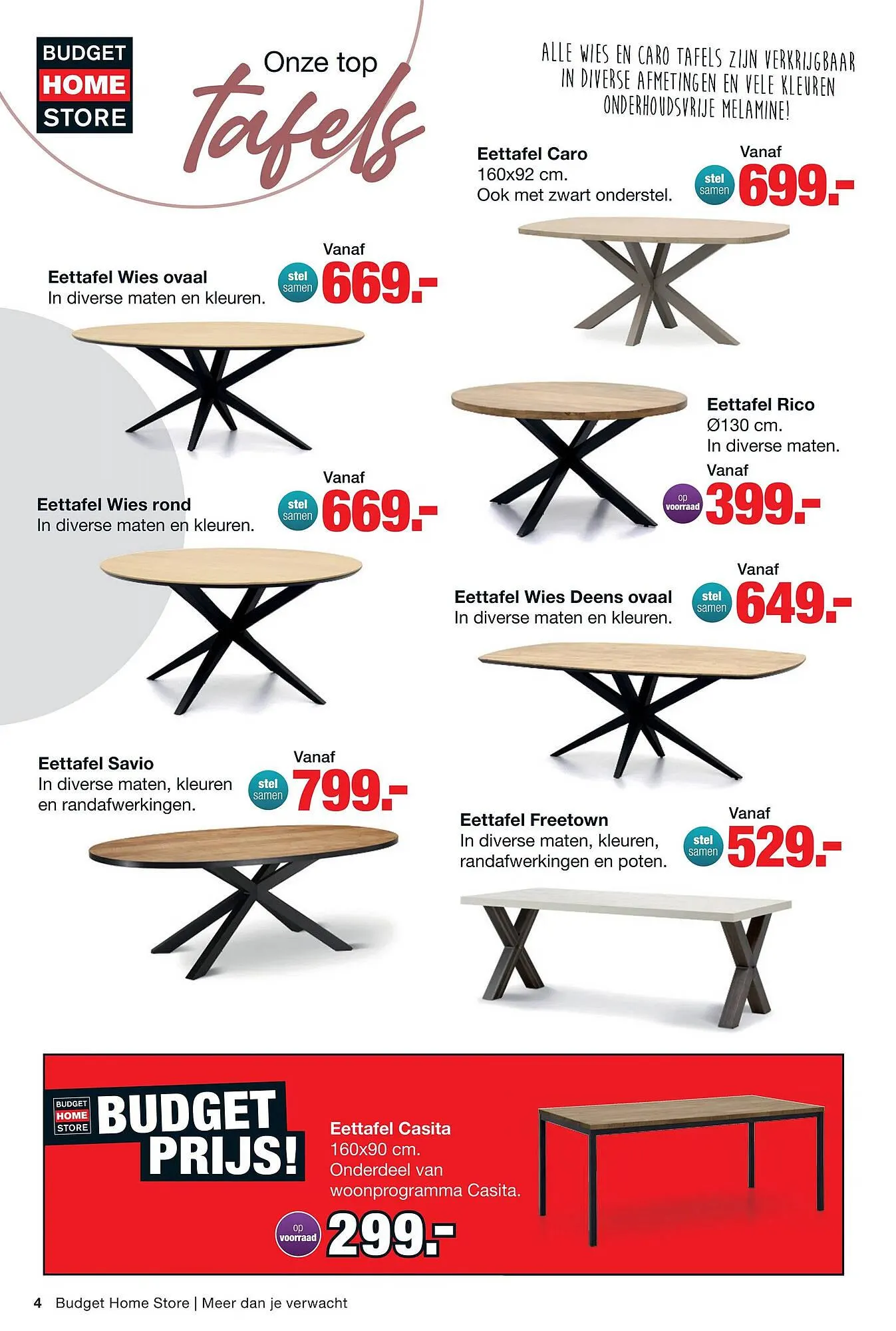 Budget Home Store folder van 26 oktober tot 23 november 2025 - Folder pagina 4