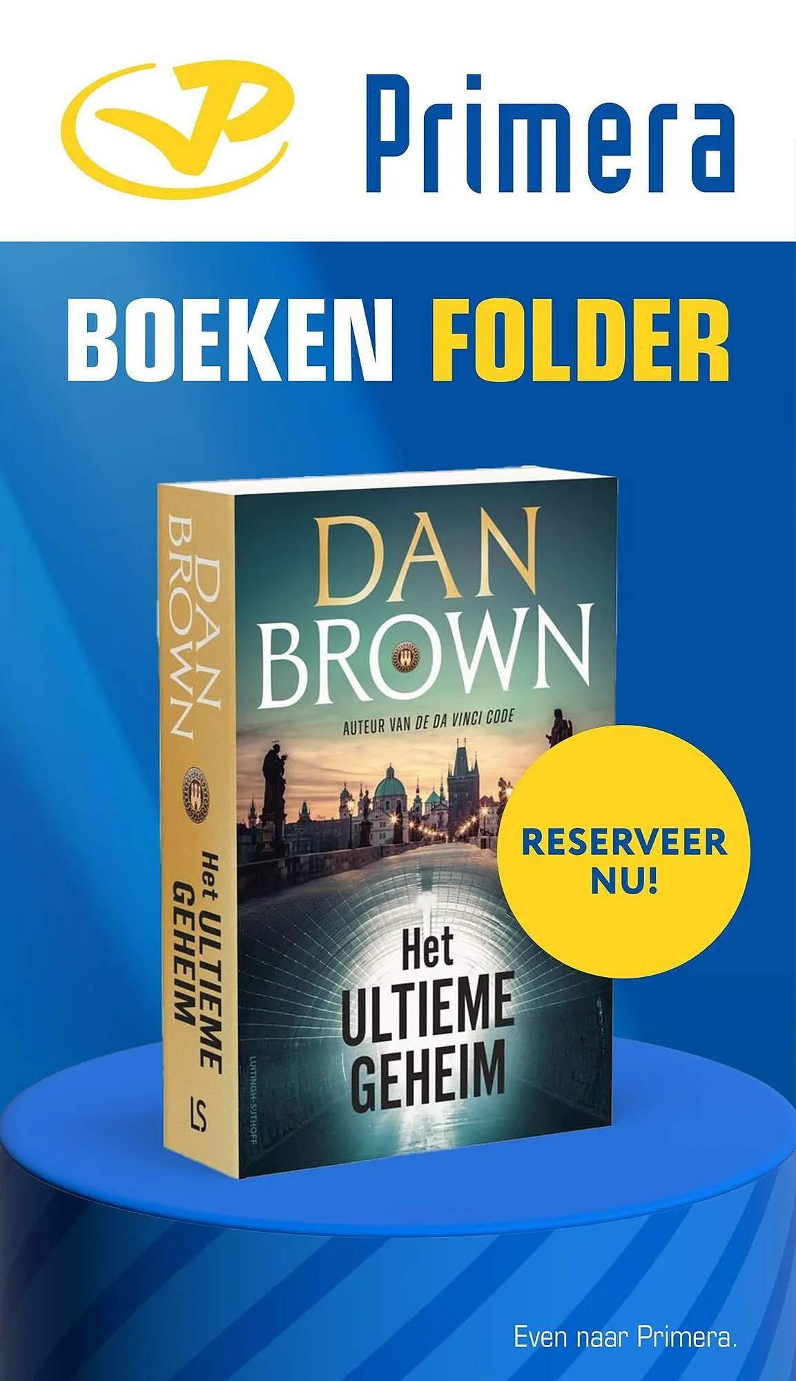 Primera folder van 5 september tot 11 september 2025 - Folder pagina 1
