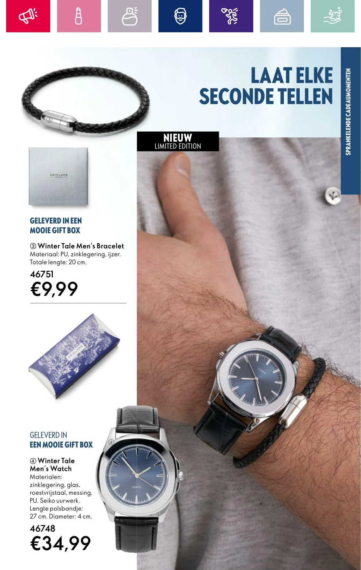 Oriflame Actuele folder van 29 november tot 19 december 2023 - Folder pagina 35