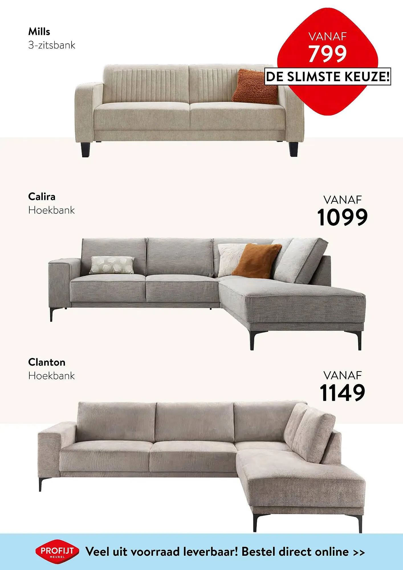 Profijt Meubel folder van 6 april tot 12 april 2025 - Folder pagina 3