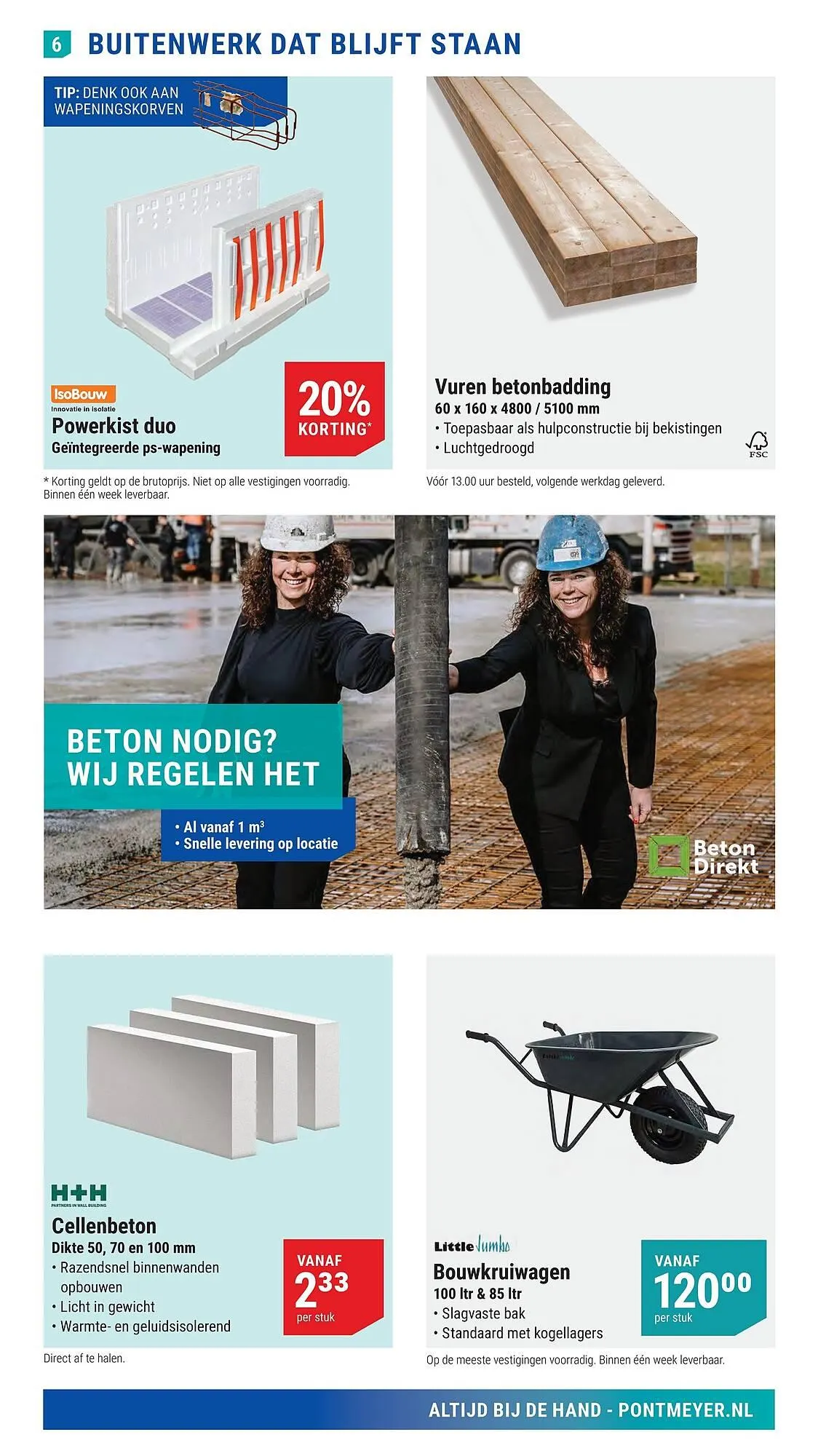 Pontmeyer folder van 1 maart tot 31 maart 2026 - Folder pagina 6