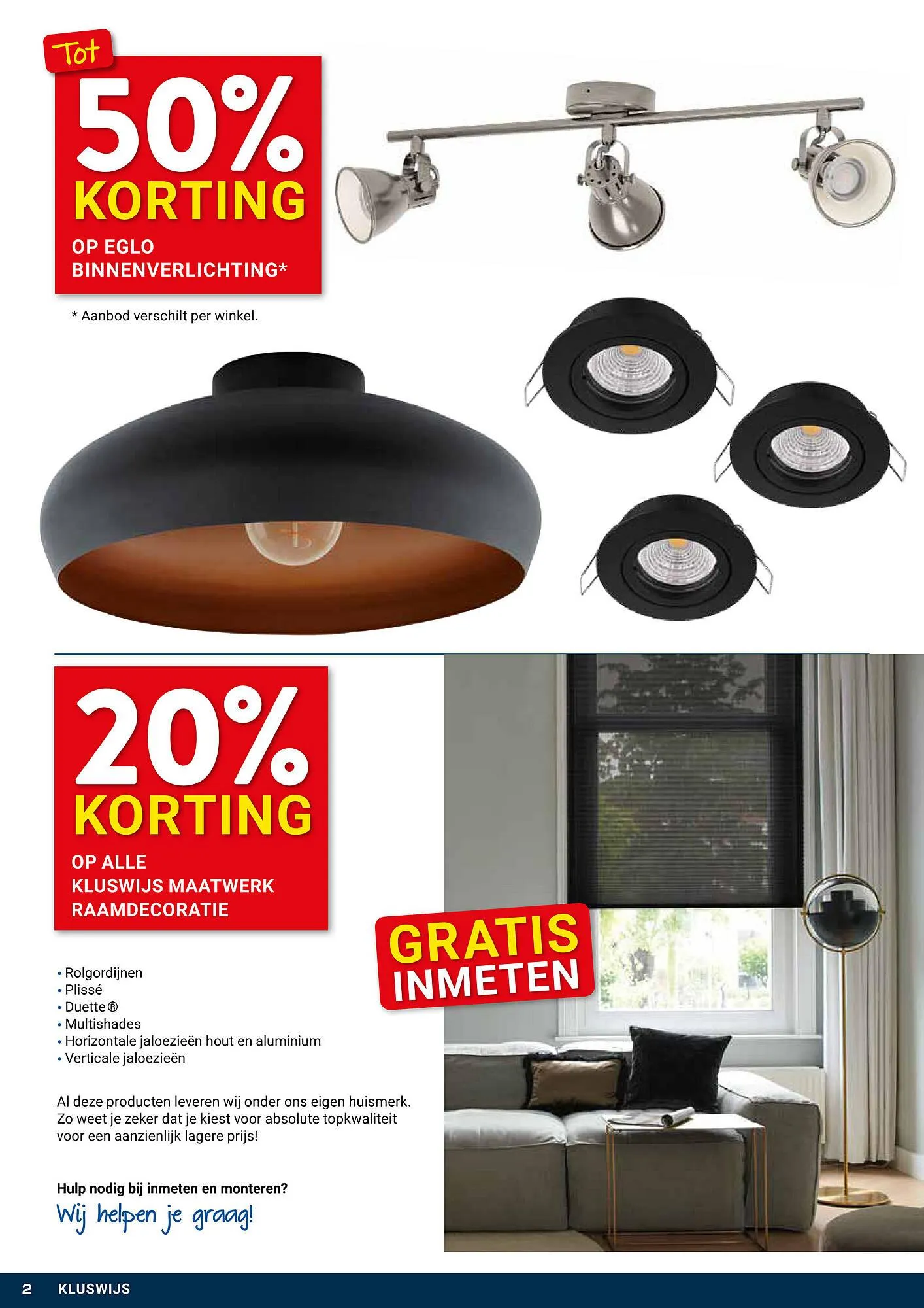 Kluswijs folder van 22 september tot 5 oktober 2025 - Folder pagina 2