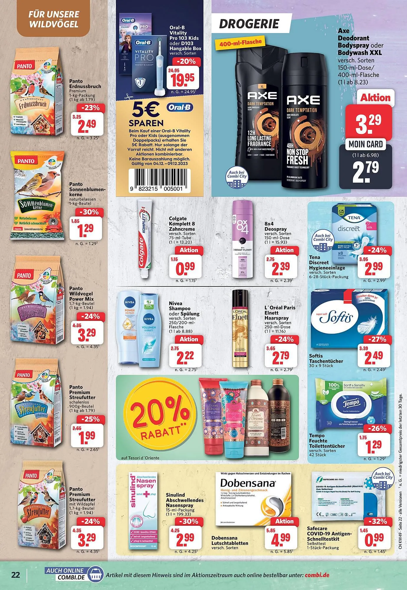 Combi Markt DE folder van 4 december tot 9 december 2023 - Folder pagina 22
