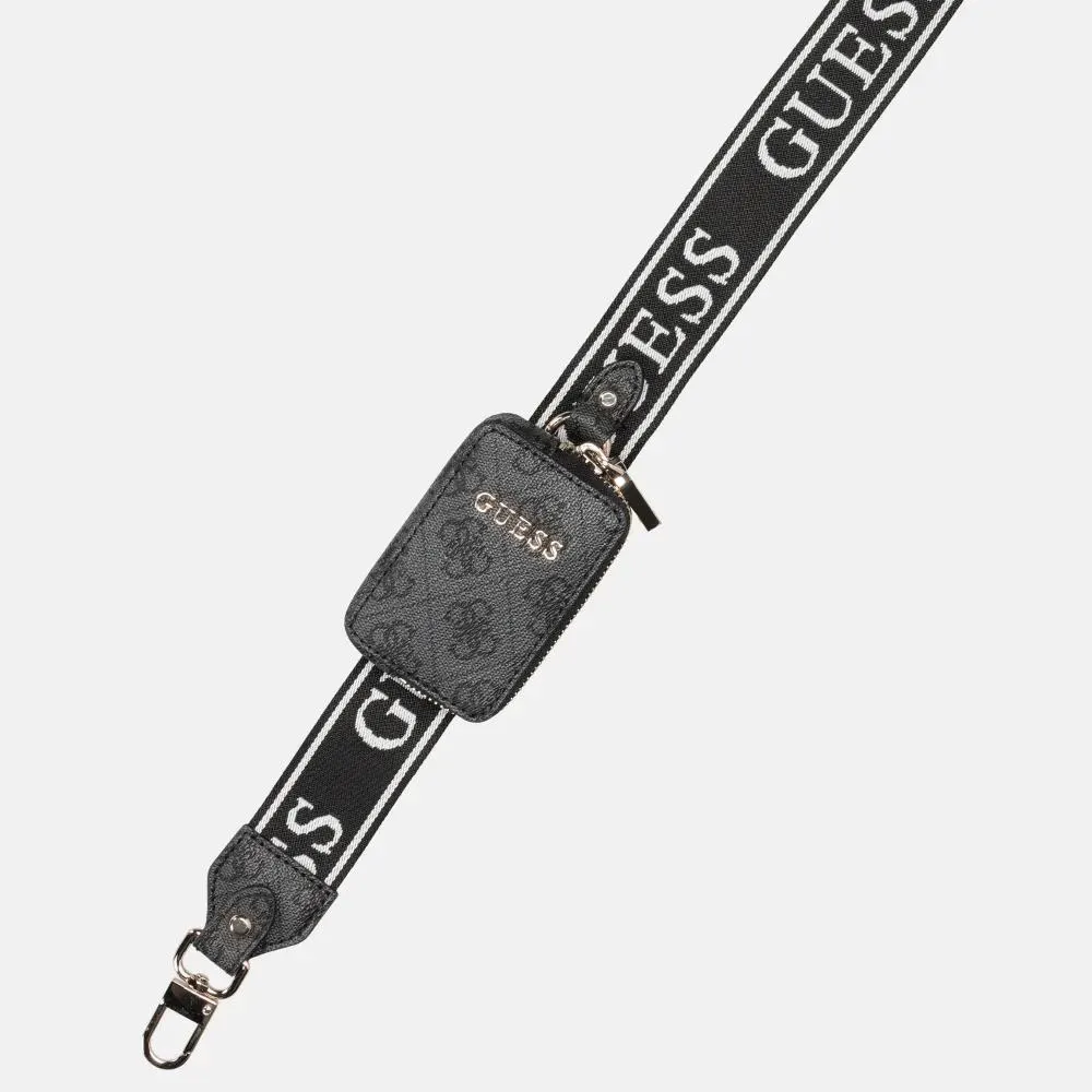 Guess Latona Triple handtas mini coal logo