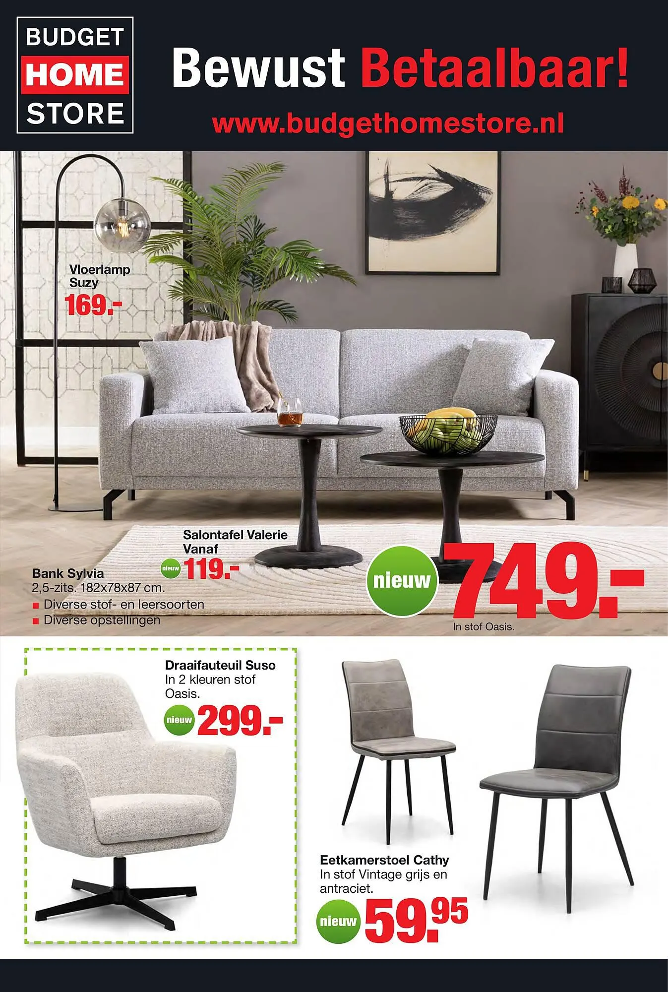 Budget Home Store folder van 28 november tot 17 december 2023 - Folder pagina 1